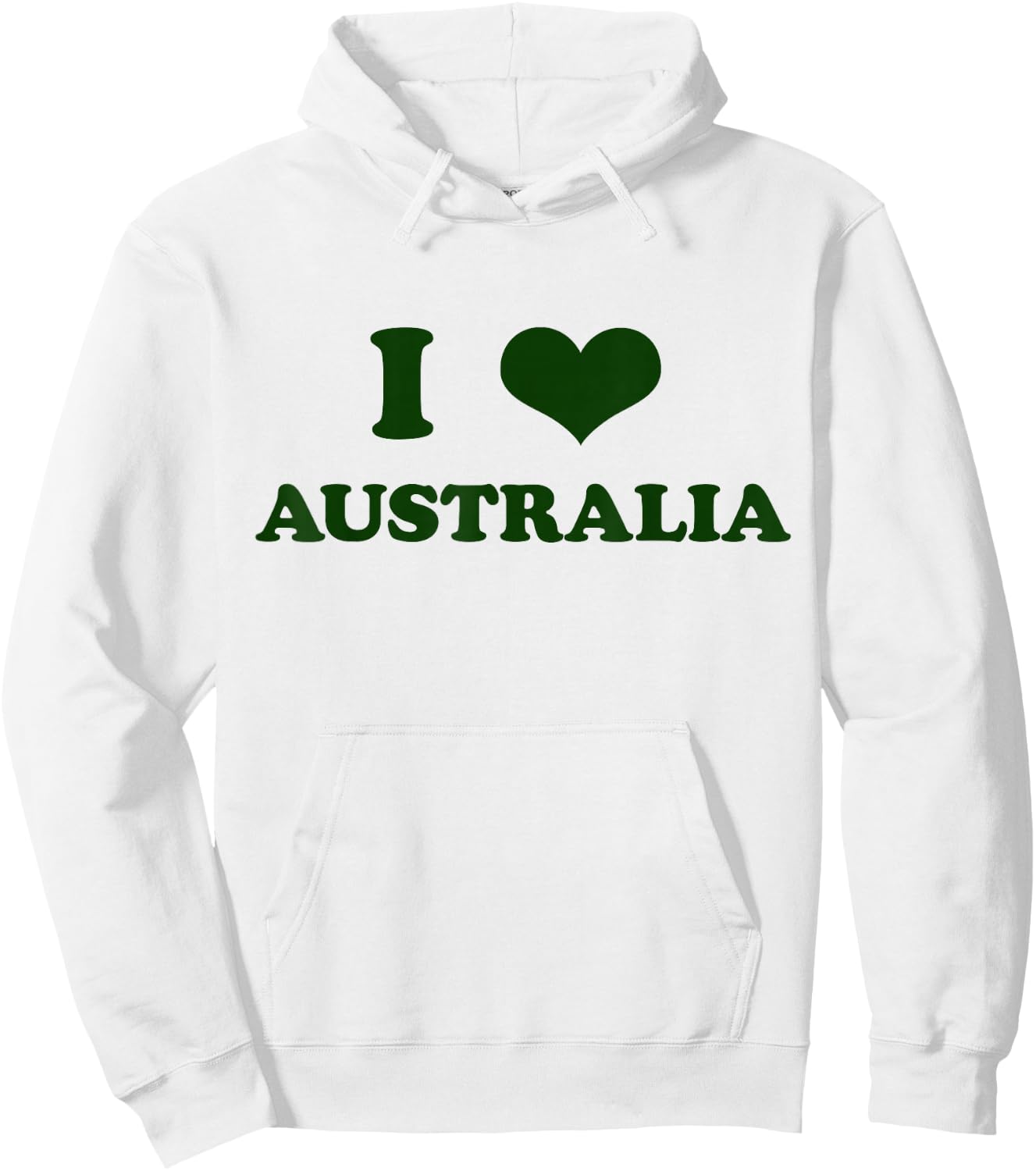 I Love Australia I Heart Shape Aussie Men Women Kids Hoodie - Hoodie | White