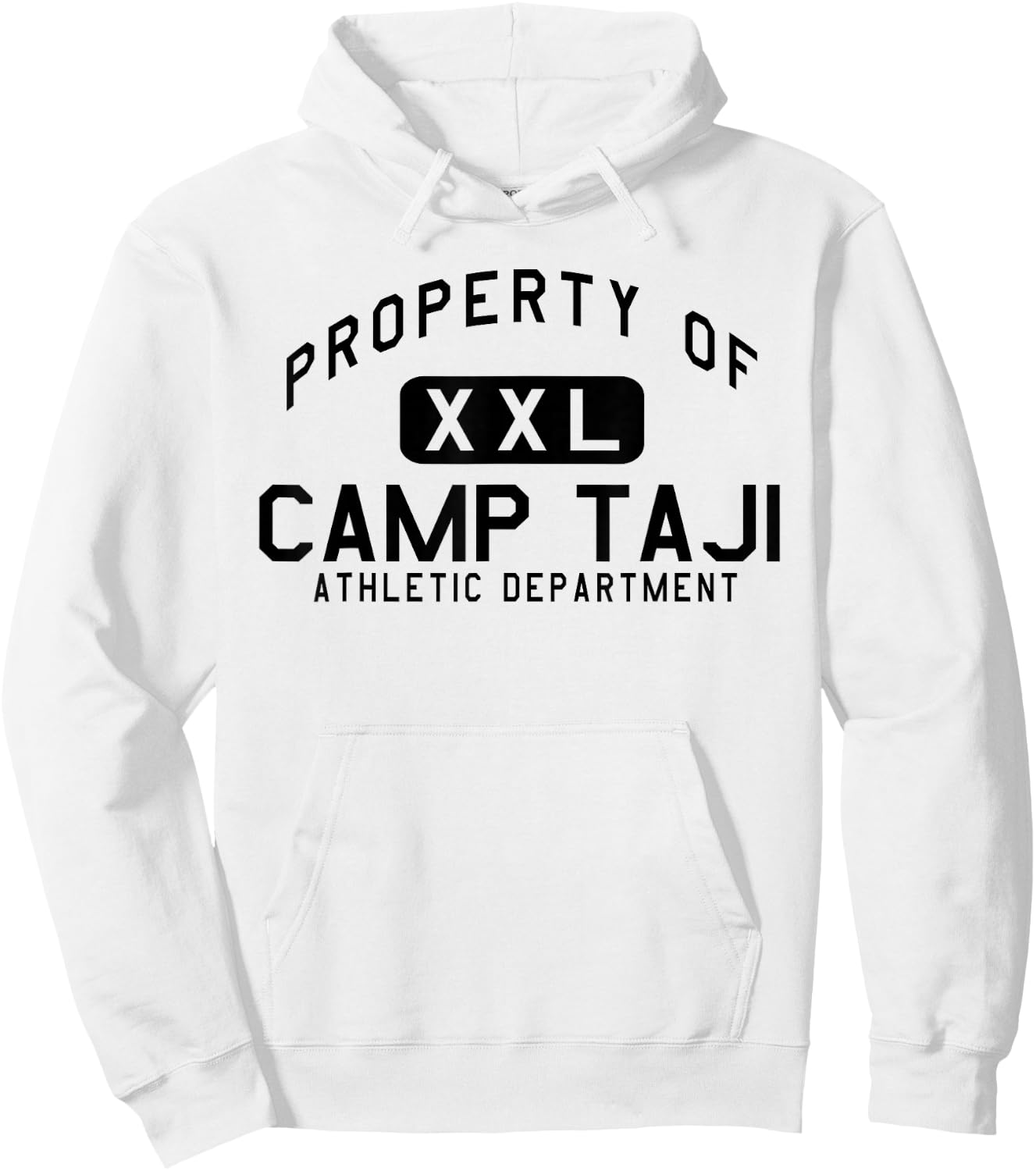 Property of Camp Taji Athletic Department Hoodie - Hoodie | White
