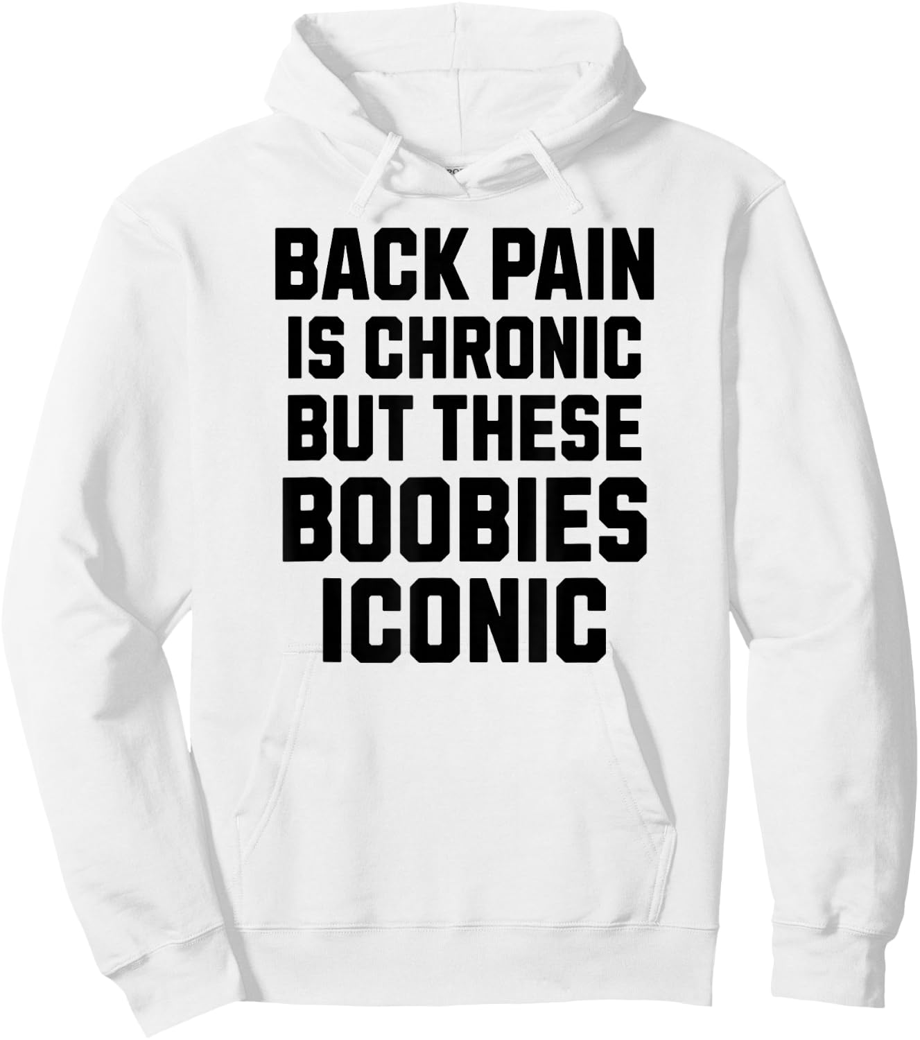 Funny Inappropriate Adult Humor Girls Big Boobs Boobies Hoodie - Hoodie | White