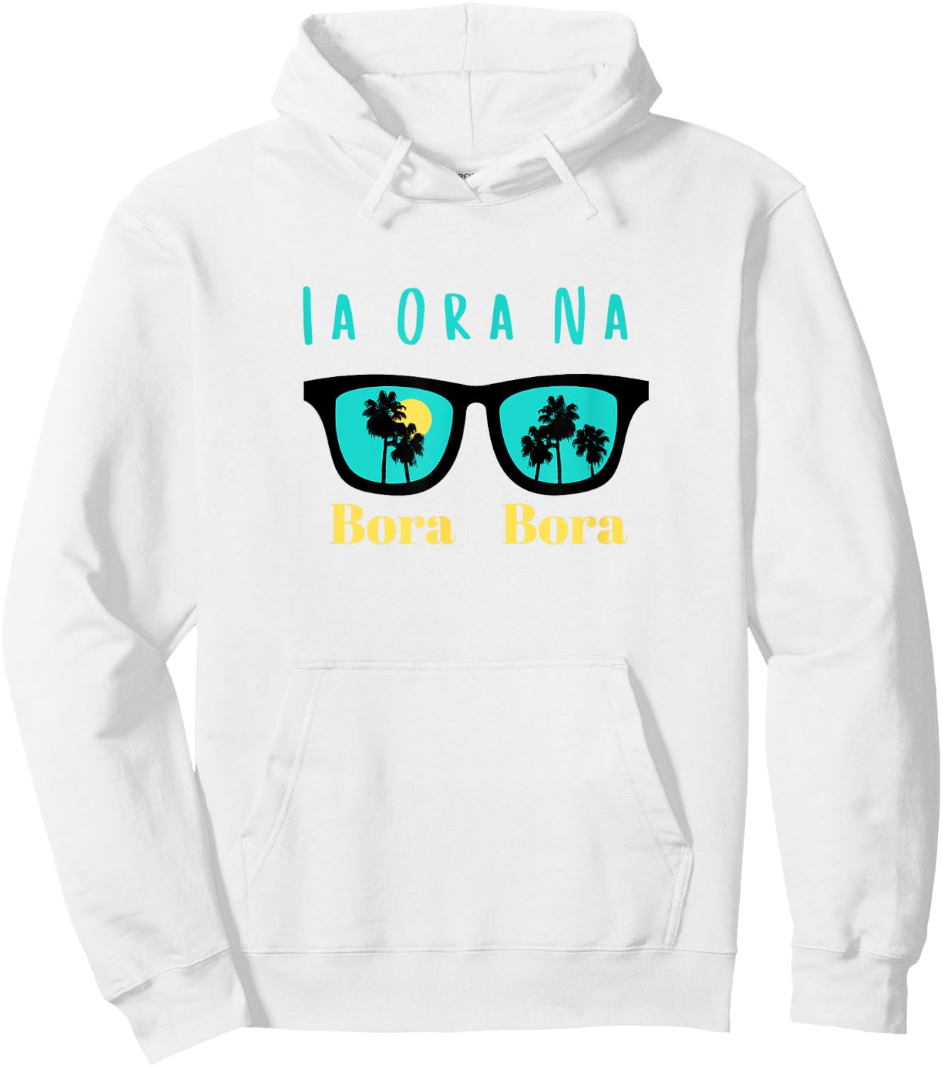 Holiday Souvenir Bora Bora Hoodie - Hoodie | White