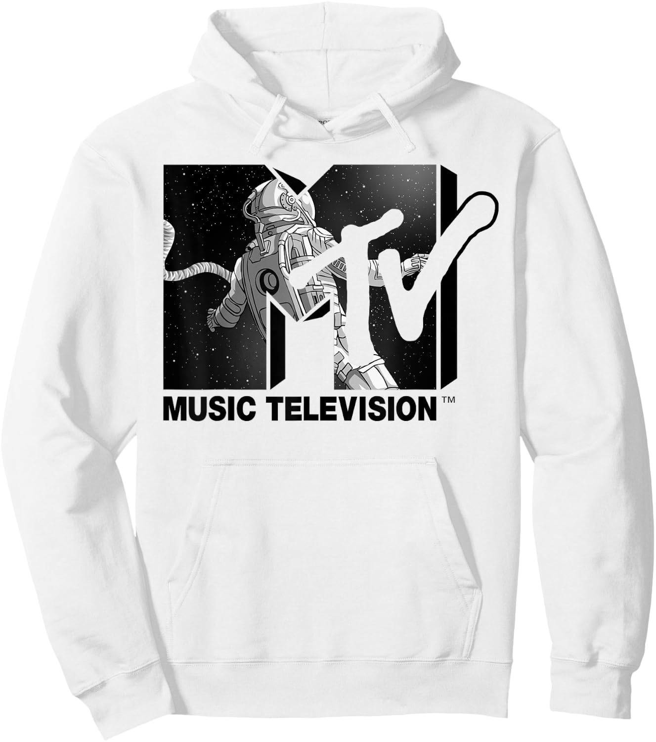 Mademark x MTV - MTV Astronaut Stratosphere Footage Hoodie - Hoodie | White