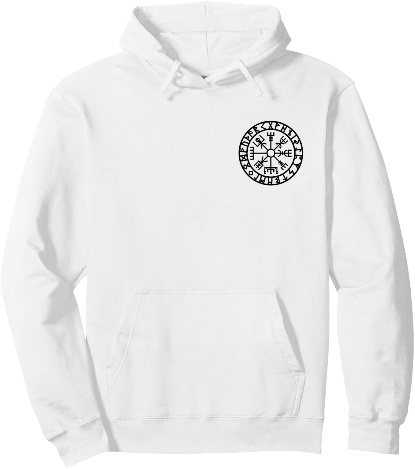 Vegvisir Vikings Nordischer Schutz Odin Thor Celtic Hoodie - Hoodie | White