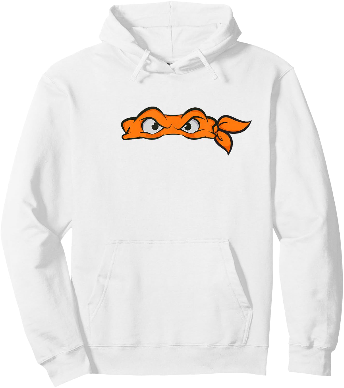 Teenage Mutant Ninja Turtles Vintage Michelangelo Ninja Mask , Green Hoodie - Hoodie | White