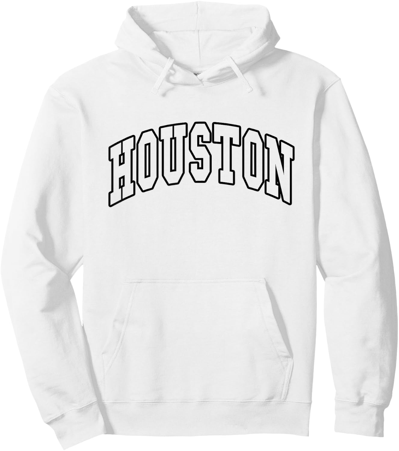 Houston - Texas - Throwback Design - Classic Hoodie - Hoodie | White