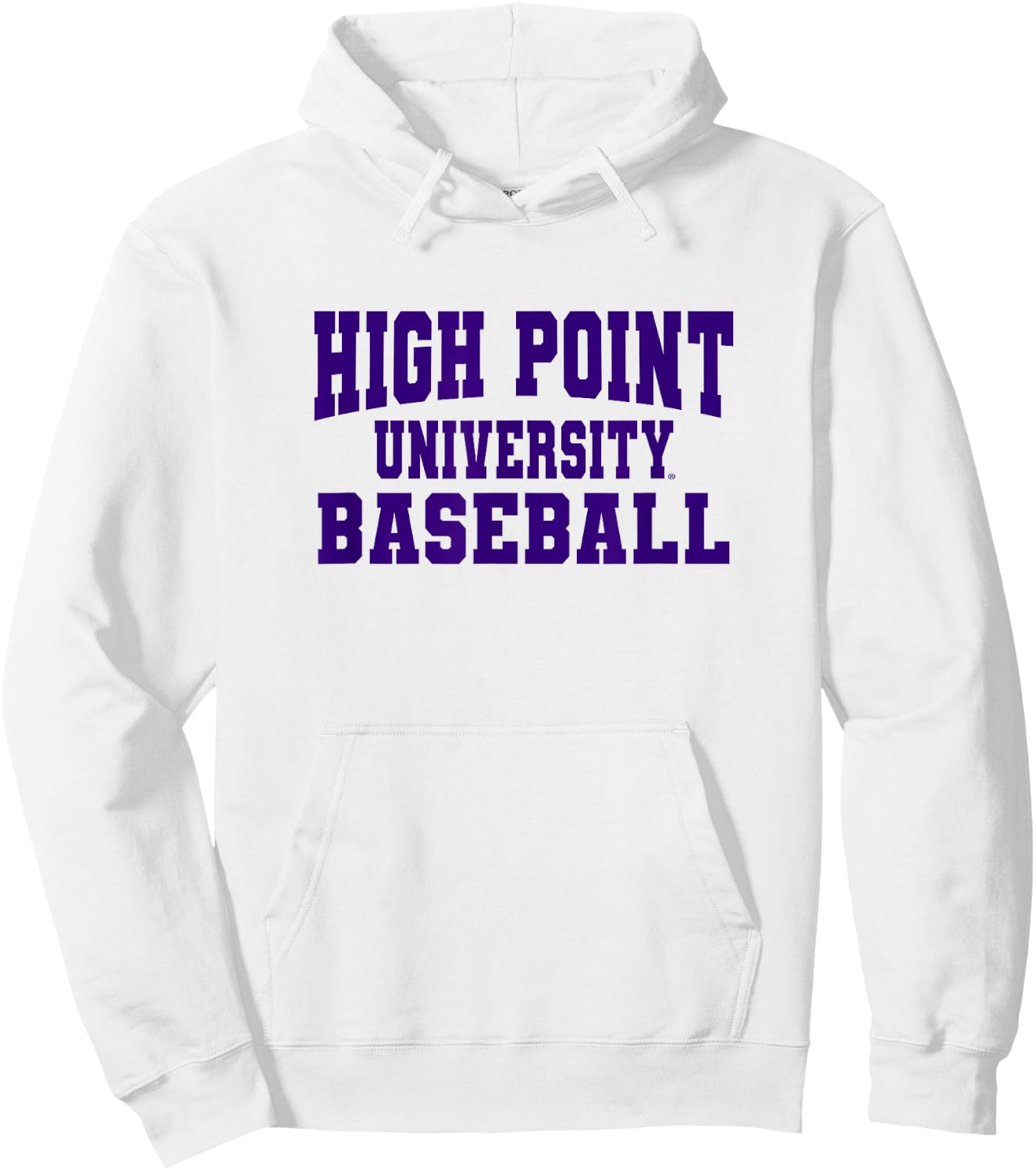High Point Panthers University Baseball Sports Fan Hoodie - Hoodie | White