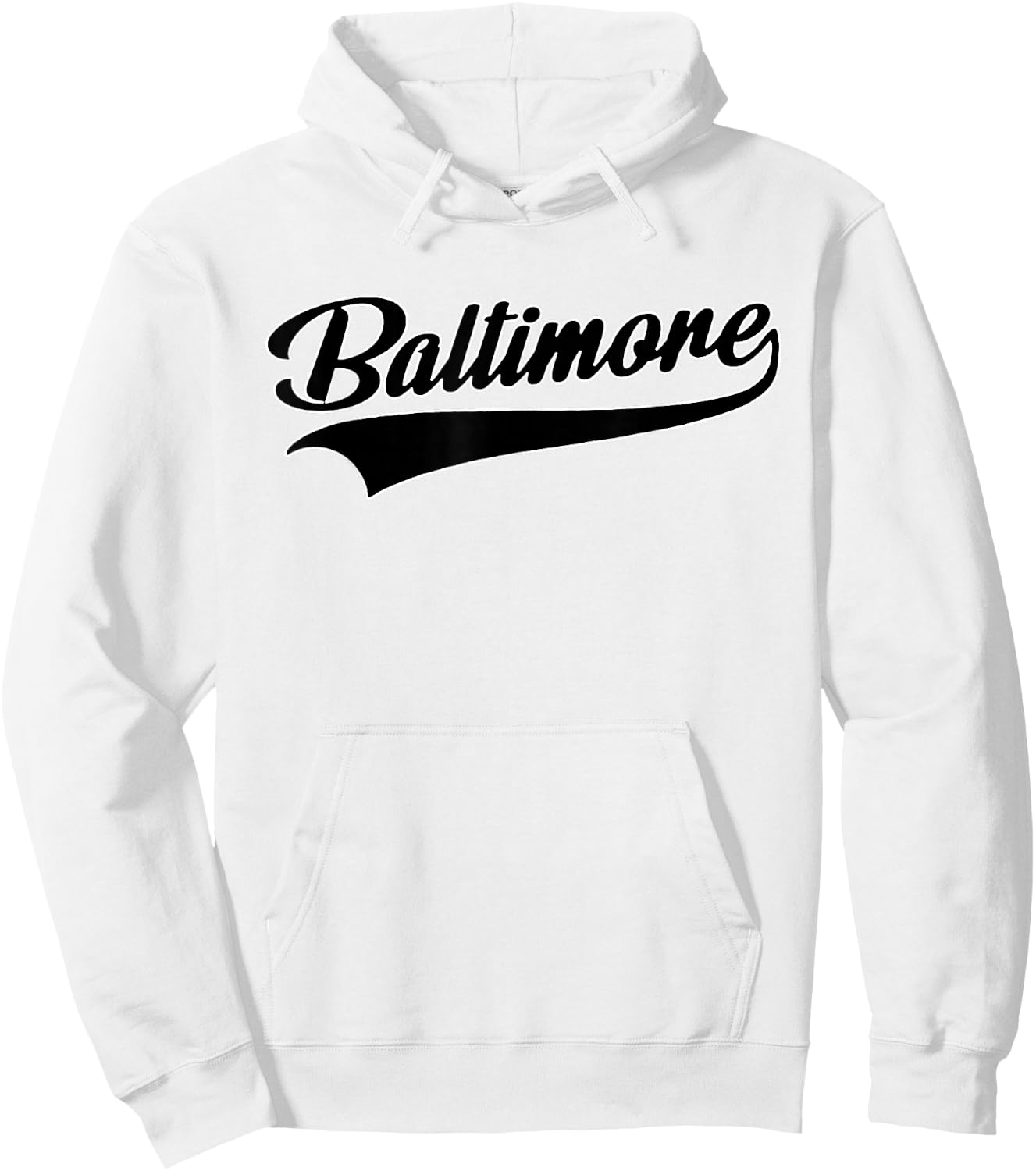Baltimore - Throwback Design - Classic Hoodie - Hoodie | White