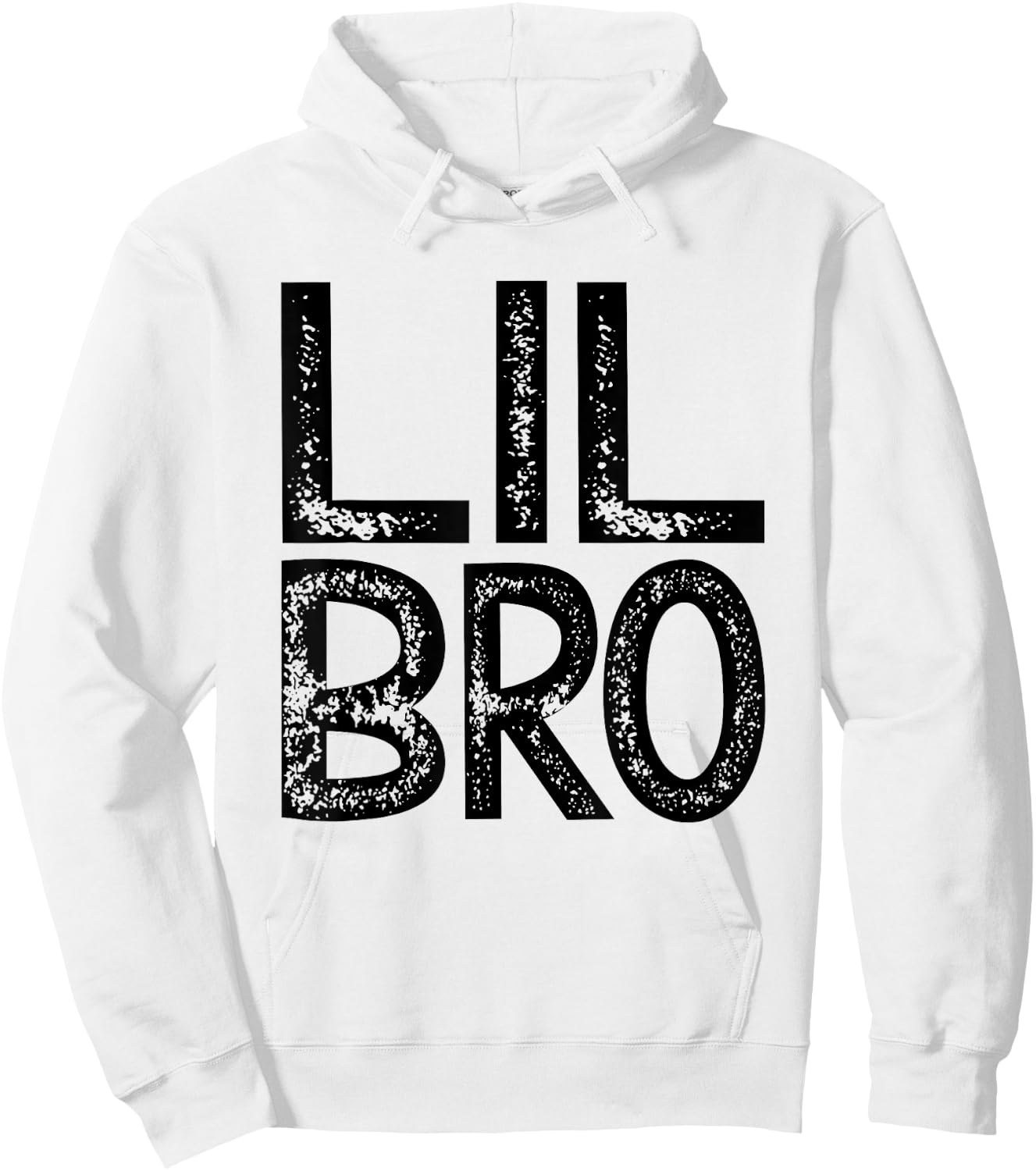 Lil Bro Brother Kleiner Bruder Geschenk Geburtstag Vintage Hoodie - Hoodie | White