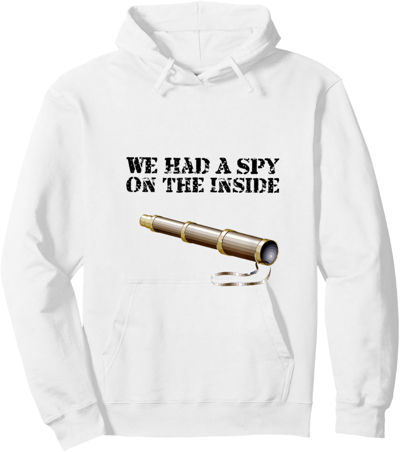 We Had a Spy on The Inside - Hercules Mulligan Hoodie - Hoodie | White