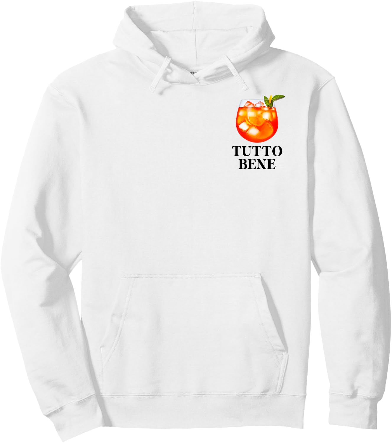 Tutto Bene, Aperöchen Spritz Club Collection , White Hoodie - Hoodie | White