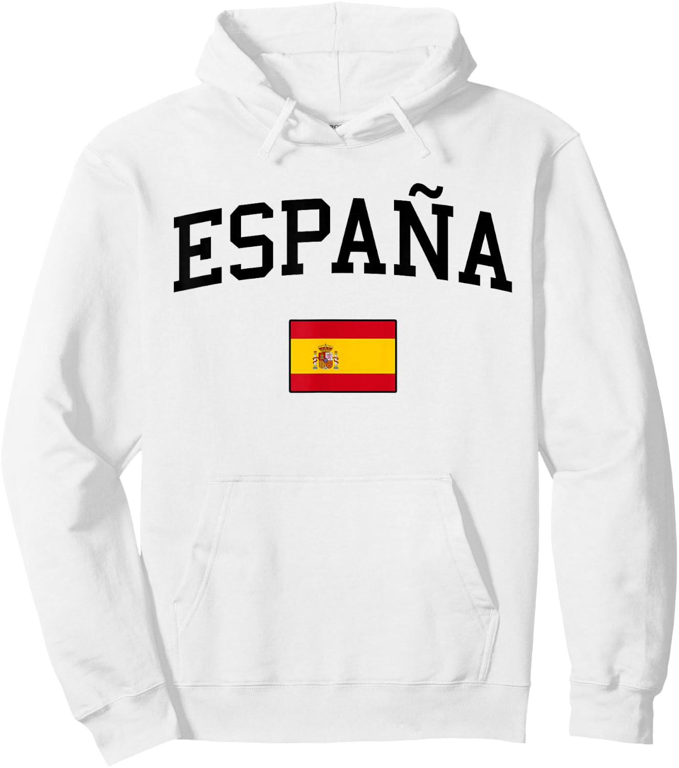 Drapeau Espagnol pour Hommes, Femmes, Enfants Hoodie - Hoodie | White
