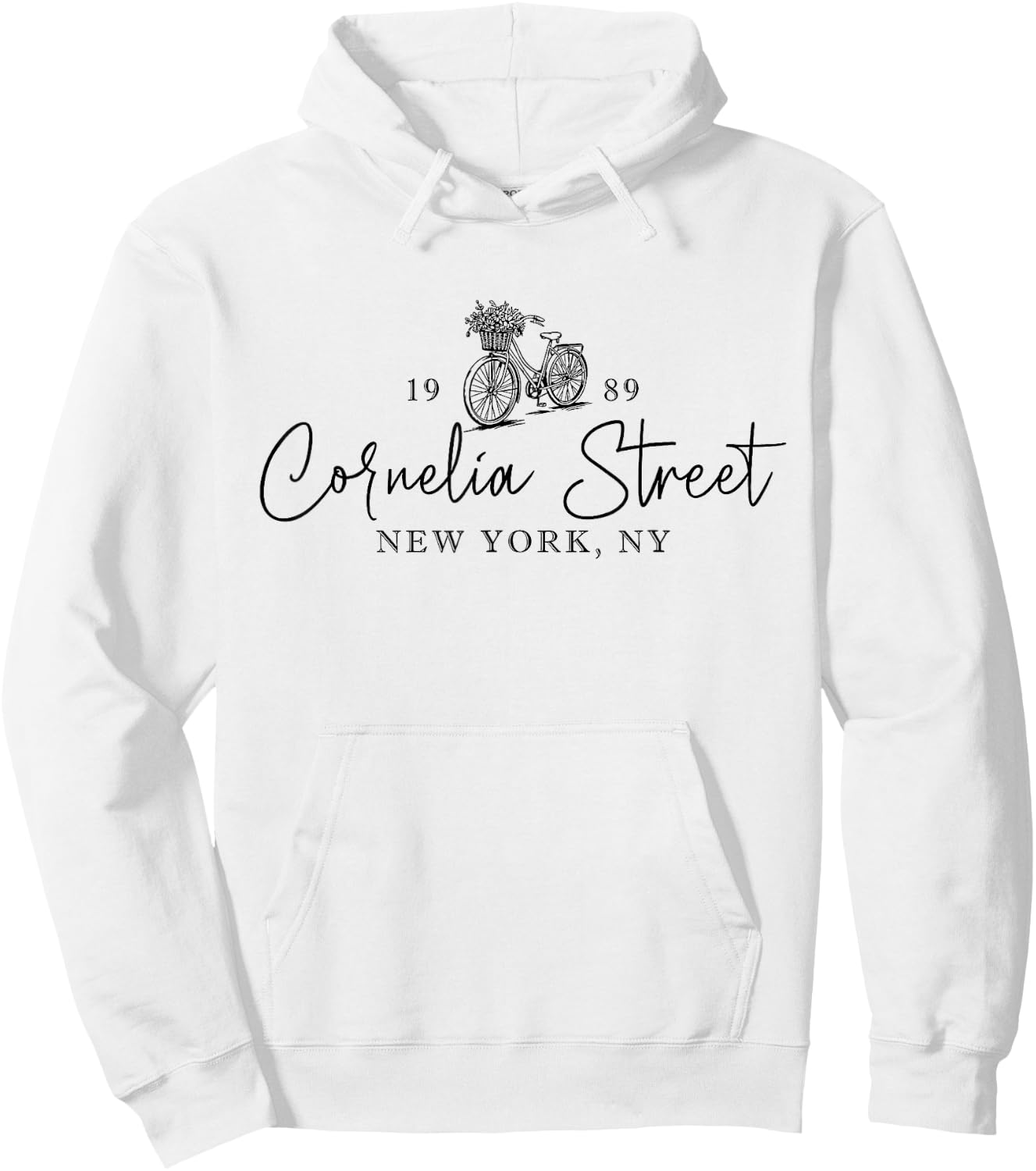 Cornelia Street Hoodie - Hoodie | White