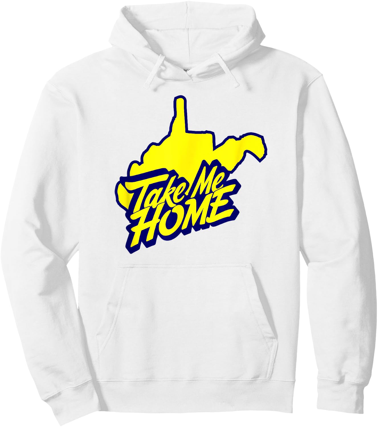 Take Me Home Wv Hoodie - Hoodie | White