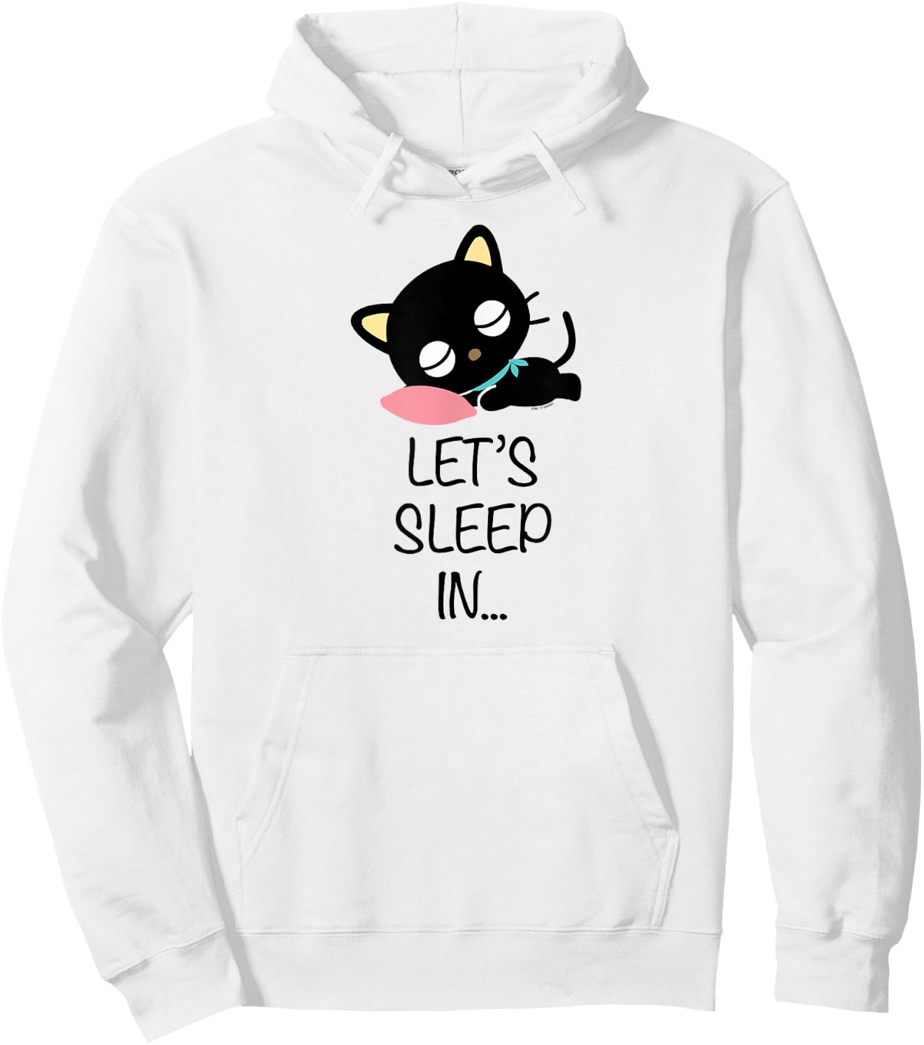 Chococat Let's Sleep in Hoodie - Hoodie | White