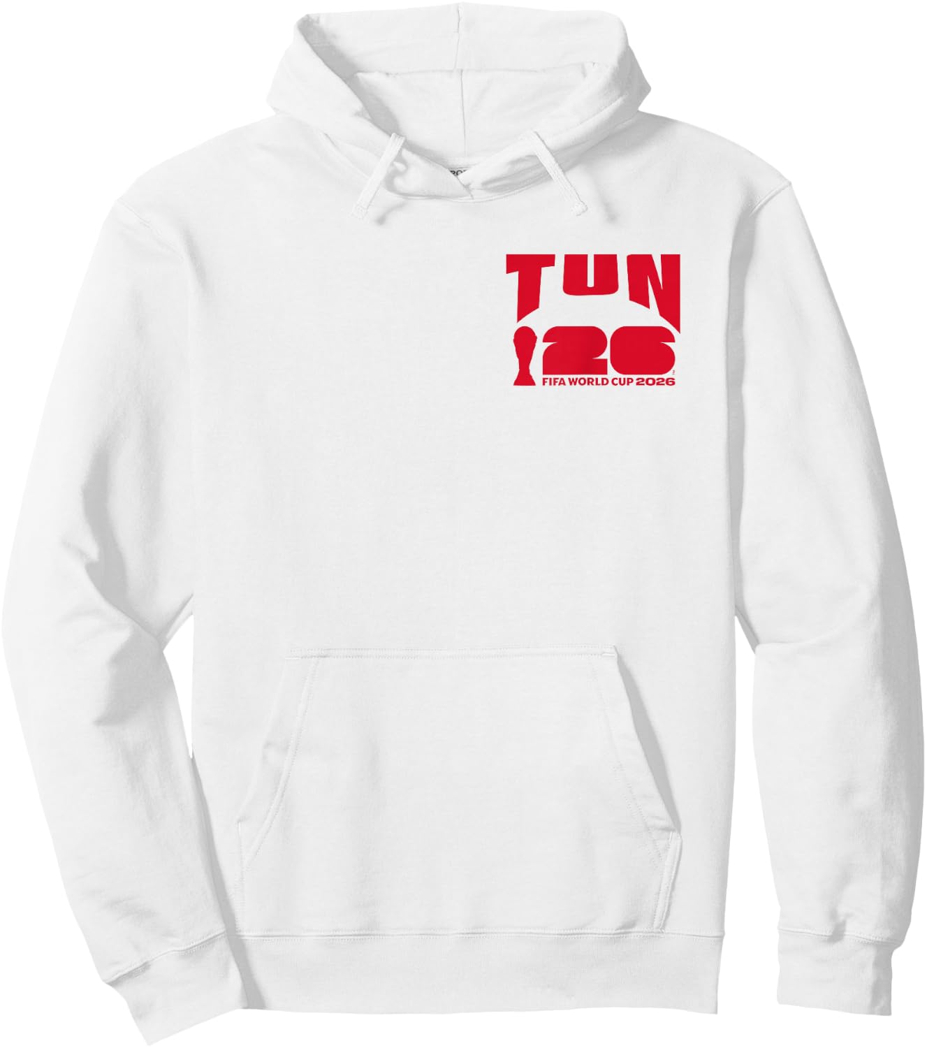 FIFA World CUP26 Tunisia Ball in Goal Hoodie - Hoodie | White