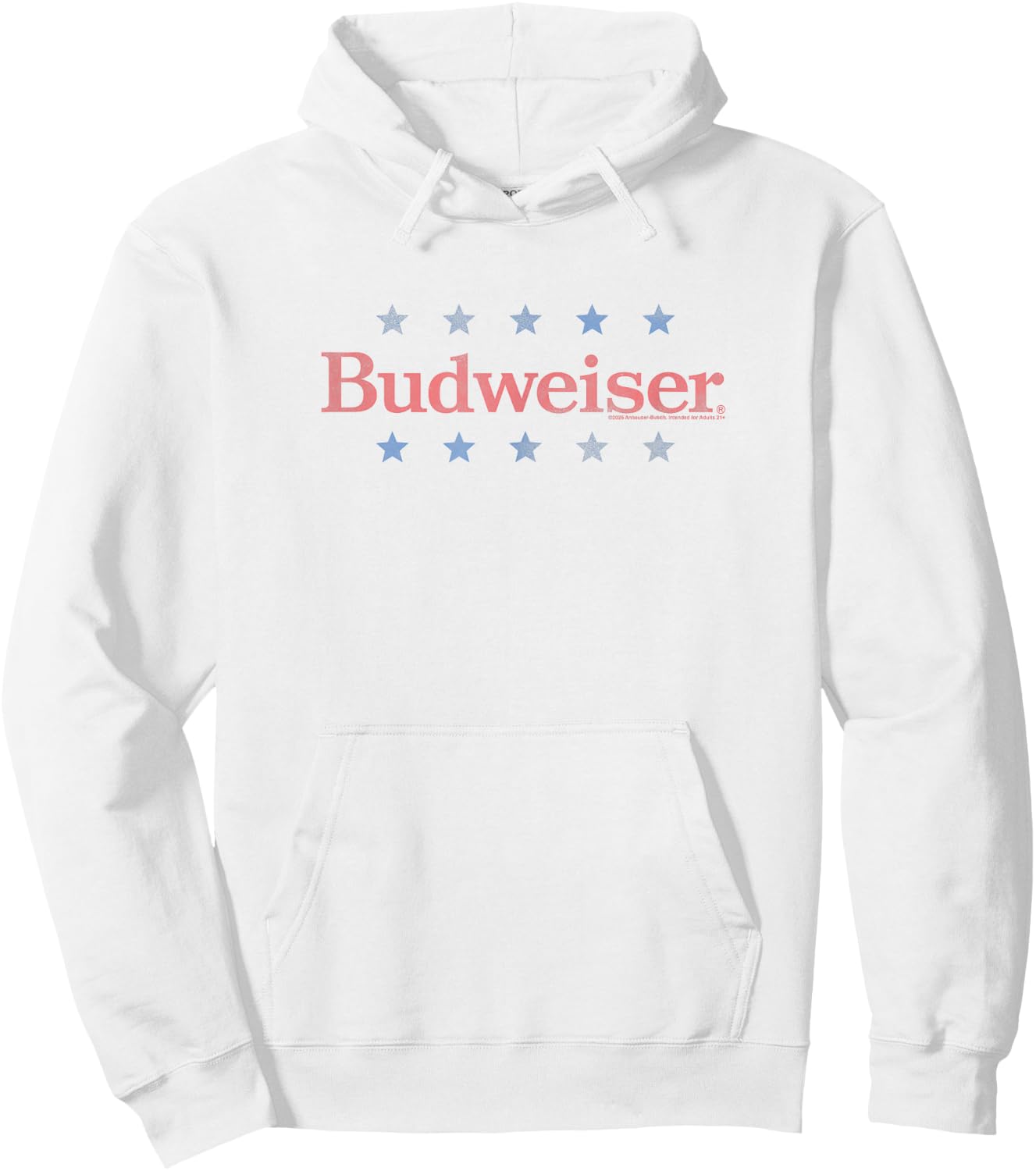 Budweiser - Bud Americana Tonal Washed Hoodie - Hoodie | White