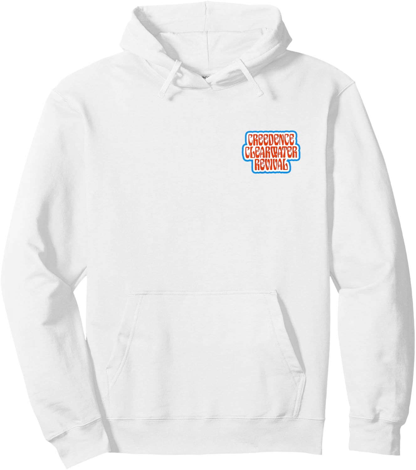 Creedence Clearwater Revival Green River Pocket , white, S Hoodie - Hoodie | White