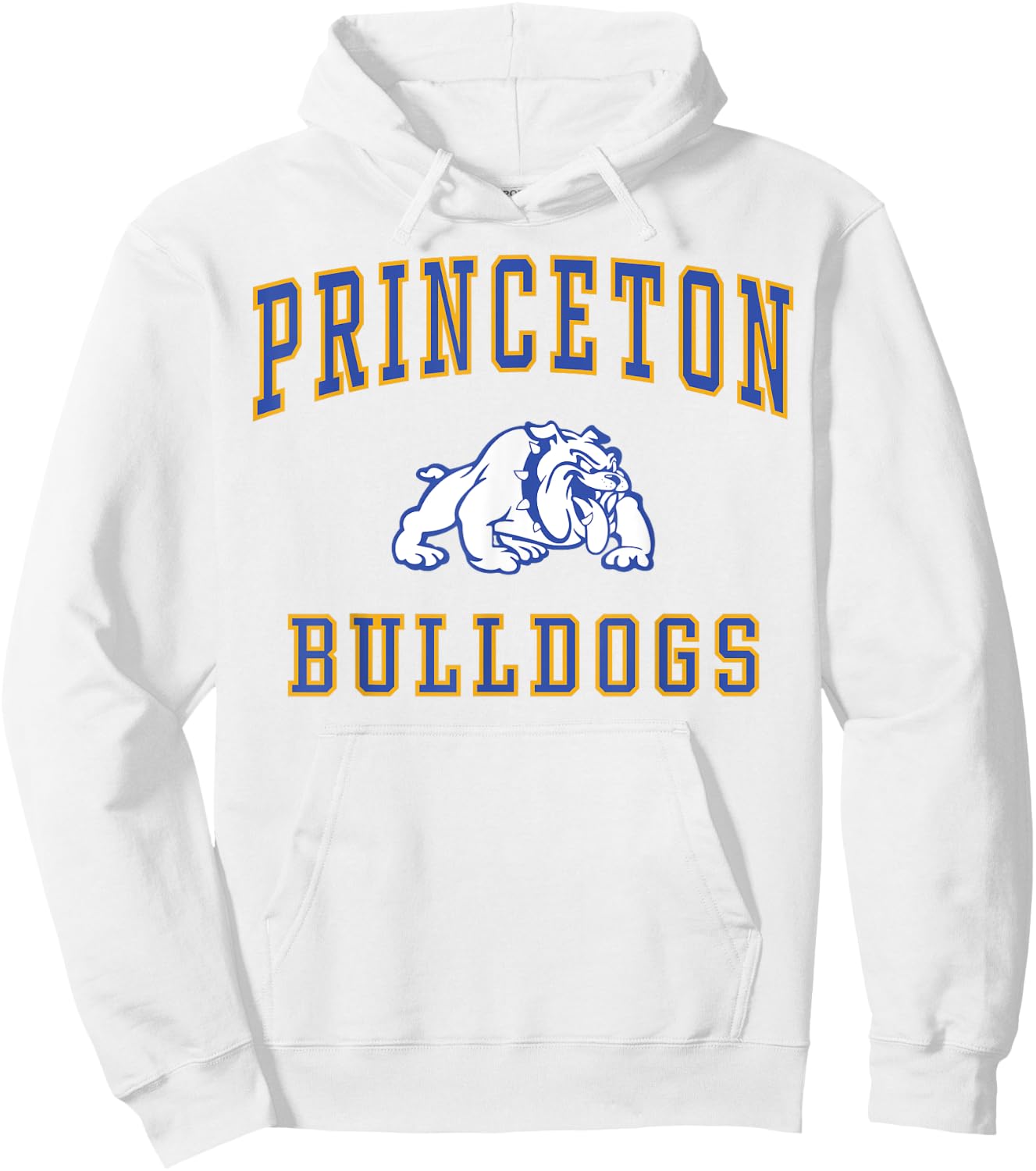 Princeton High School Bulldogs Hoodie - Hoodie | White