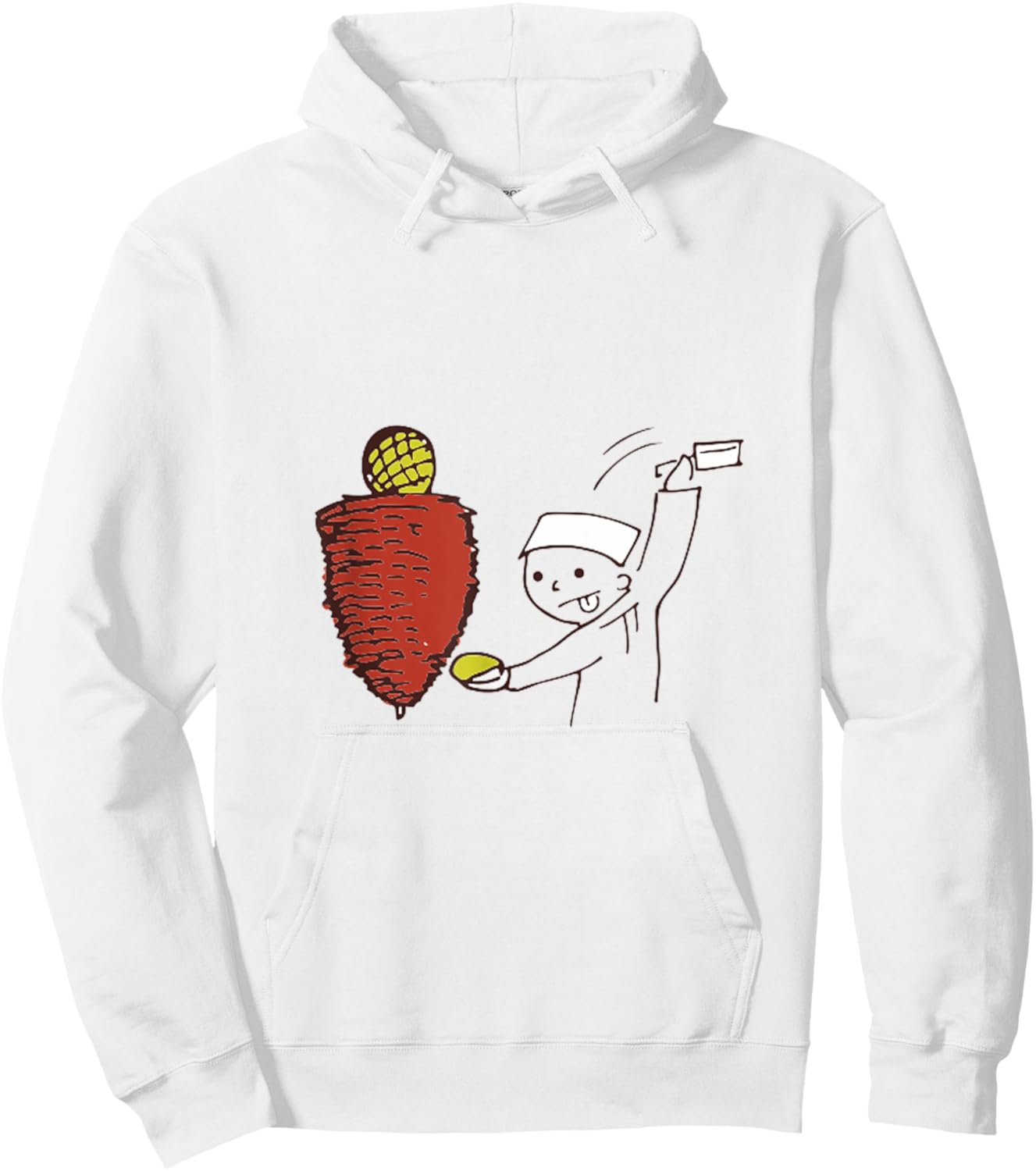 Chef Taco el Pastor Mexican Food Hoodie - Hoodie | White