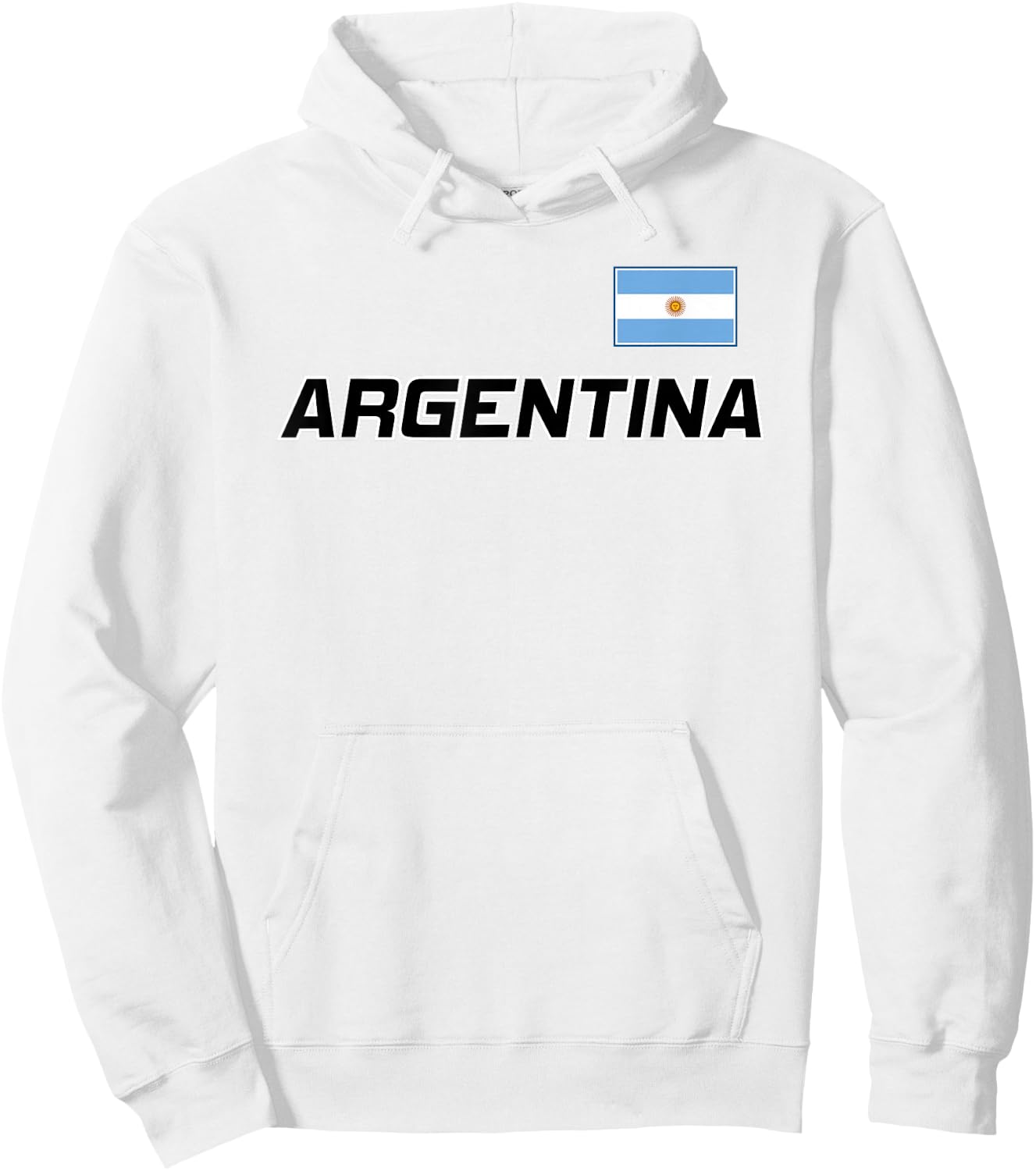 Retro Argentina Shirt Souvenir Argentinian Vintage Throwback Hoodie - Hoodie | White