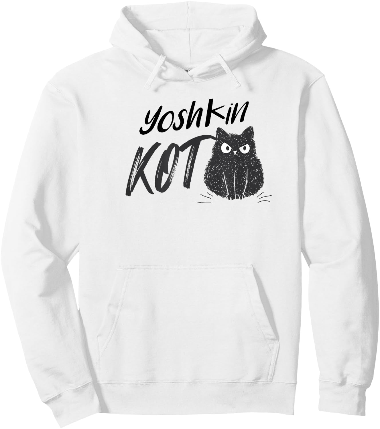 Yoshkin Kot lustiger Russen Spruch Russischer Spruch Hoodie - Hoodie | White