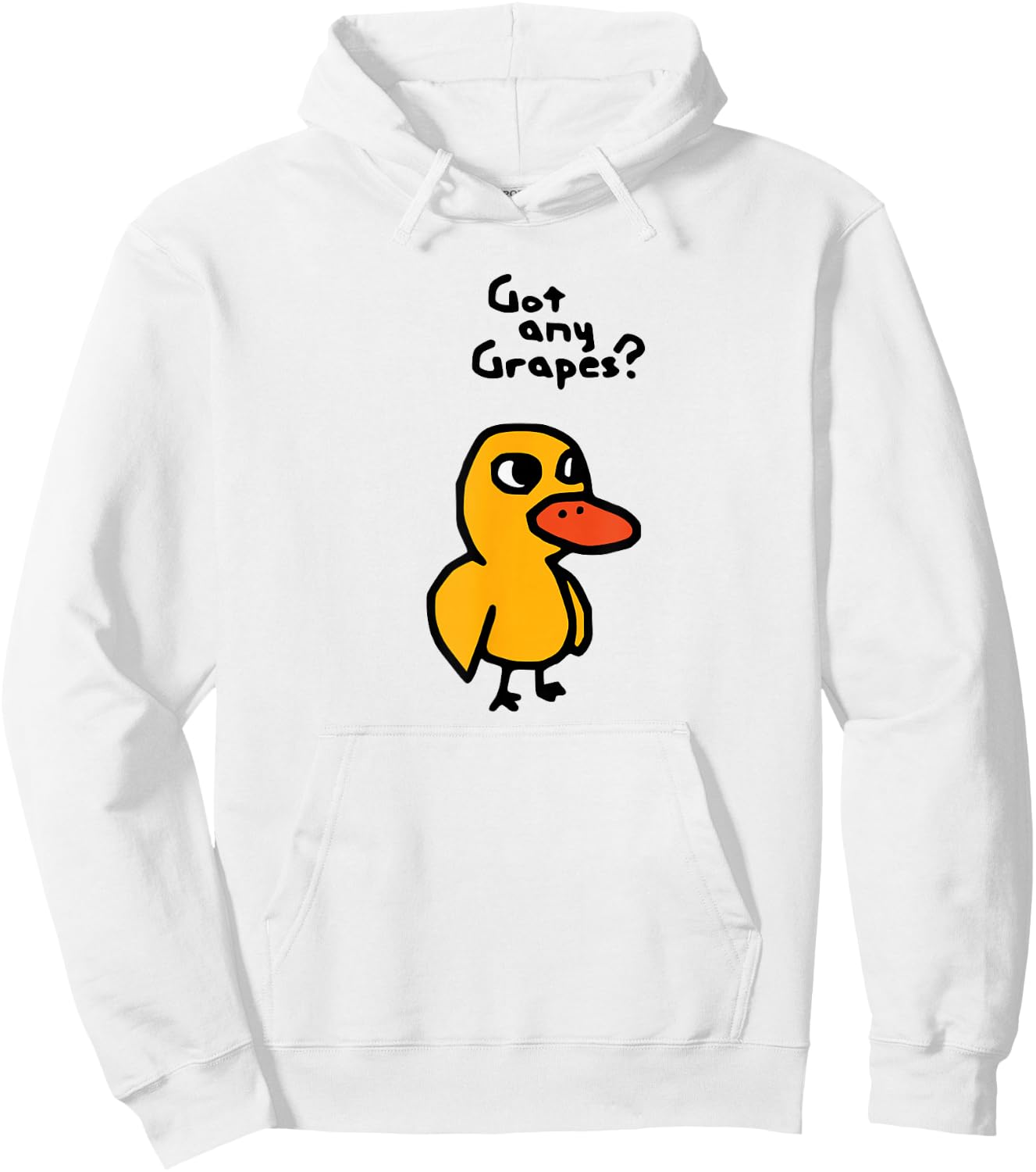 The Duck Song Got Any Grapes Ice Fresh Lemonade Funny Meme Hoodie - Hoodie | White
