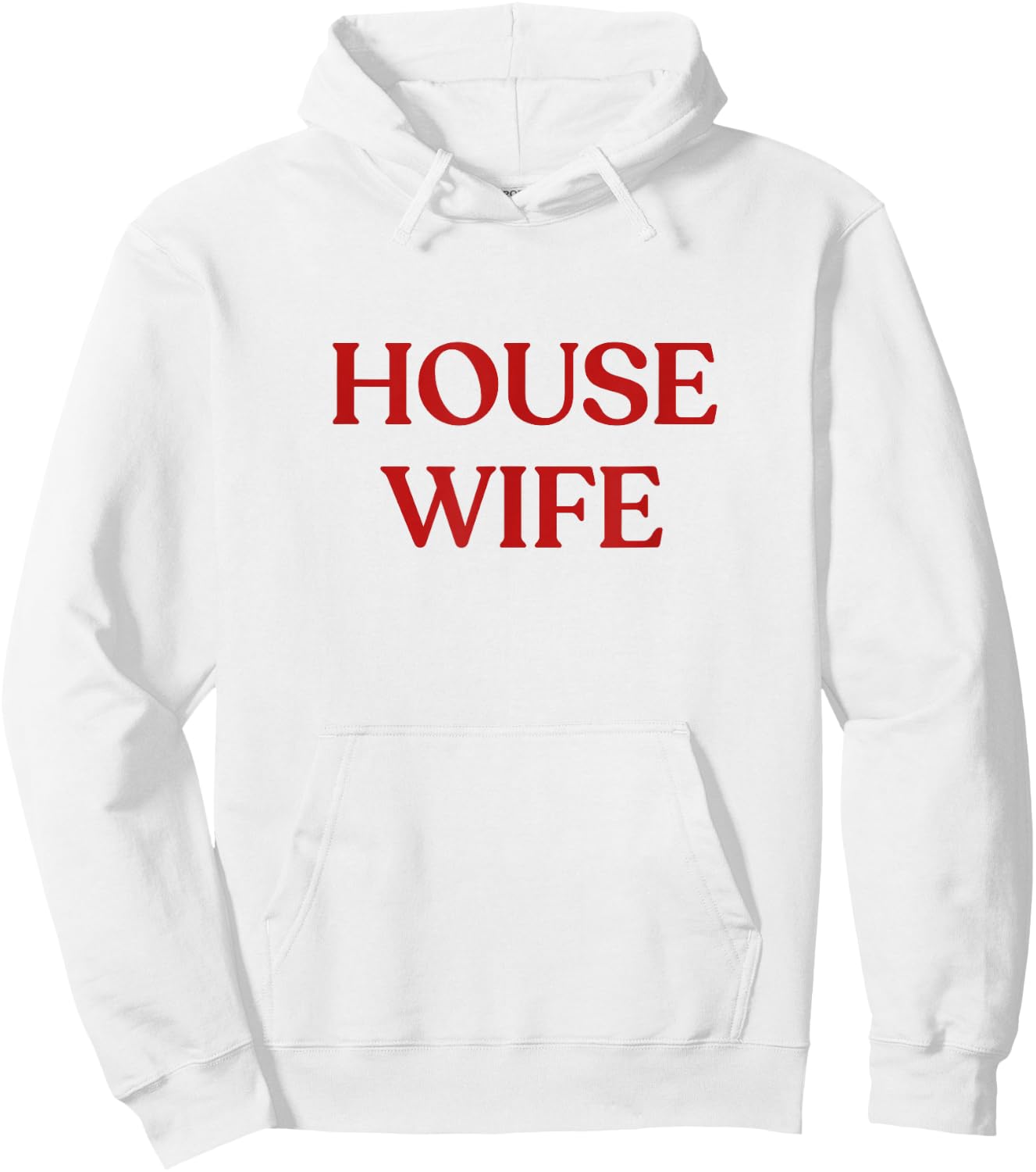 House Wife Y2K Aesthetic Trendy EDM Rave House Music Hoodie - Hoodie | White