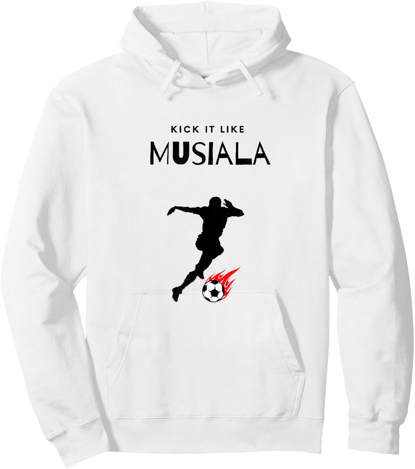 Kick it like MUSIALA Hoodie - Hoodie | White