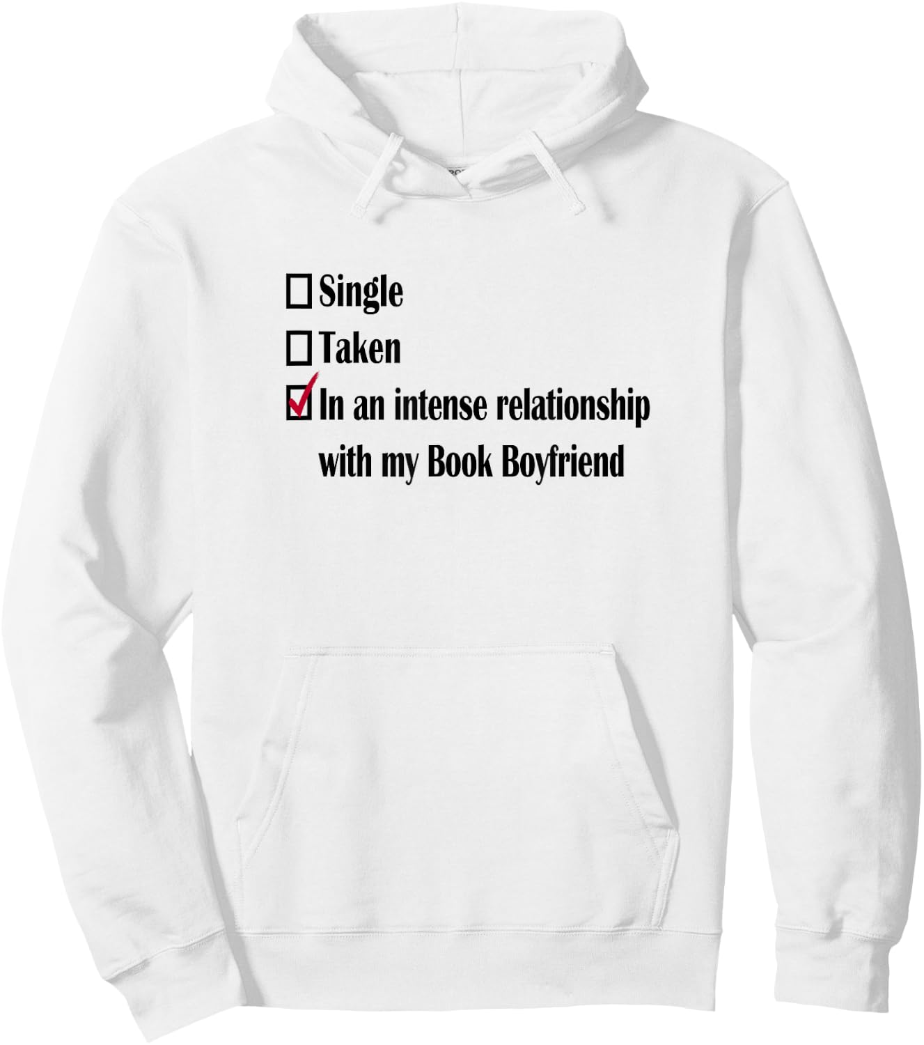Romantasy Dark Romance Book Boyfriend Shadow Daddy Lover Hoodie - Hoodie | White