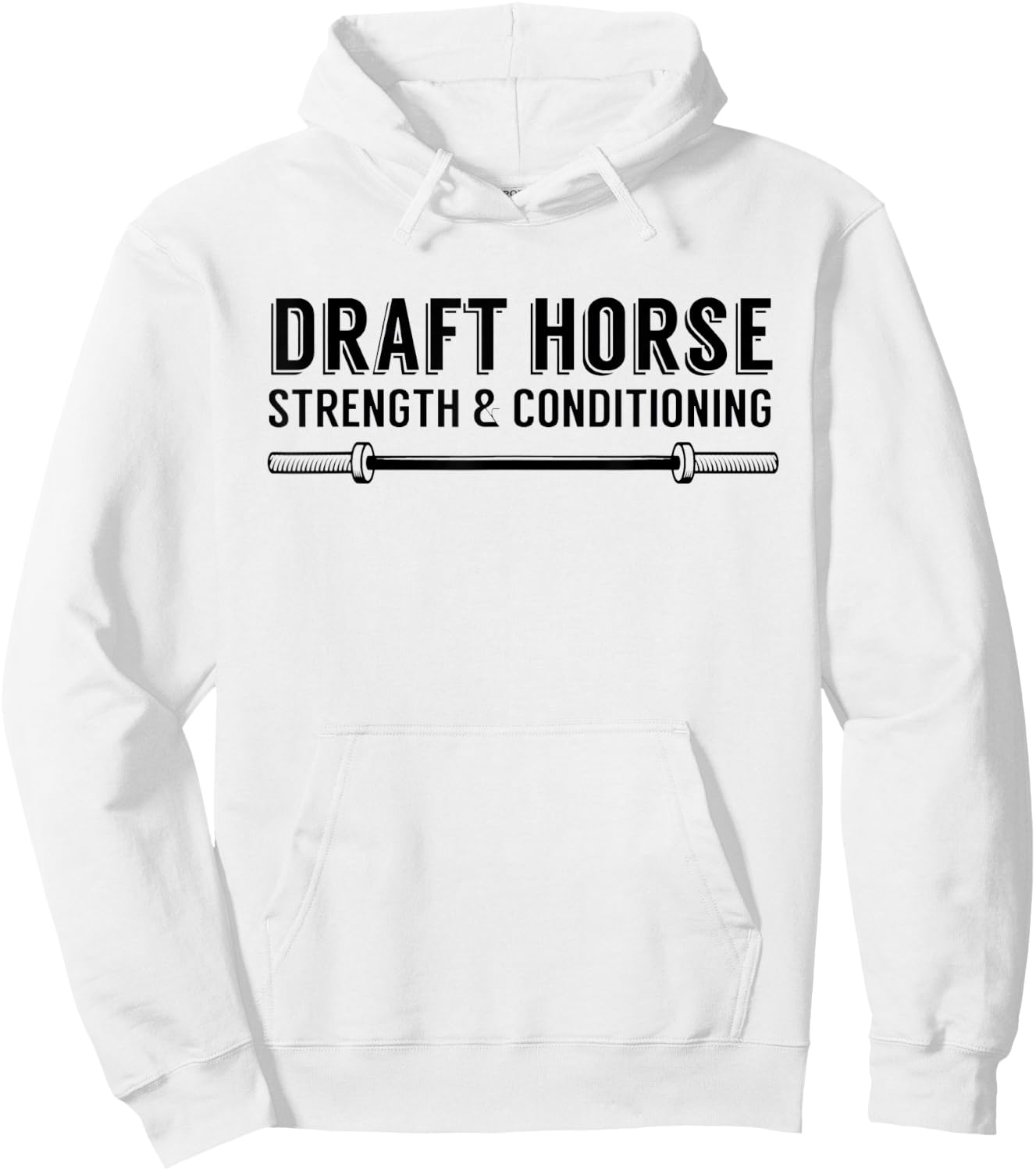 Draft Horse Hoodie - Hoodie | White