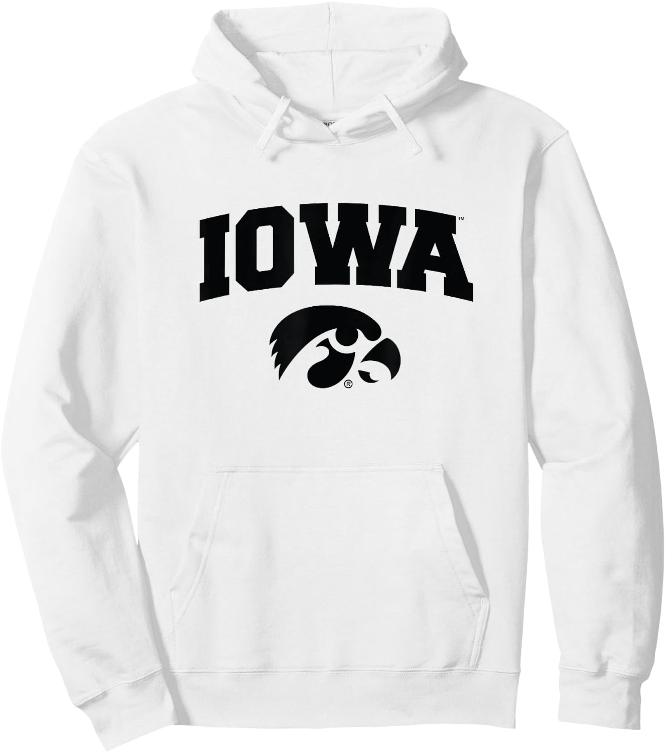 Iowa Hawkeyes | NCAA University of Official | OCIMPIO003 Hoodie - Hoodie | White