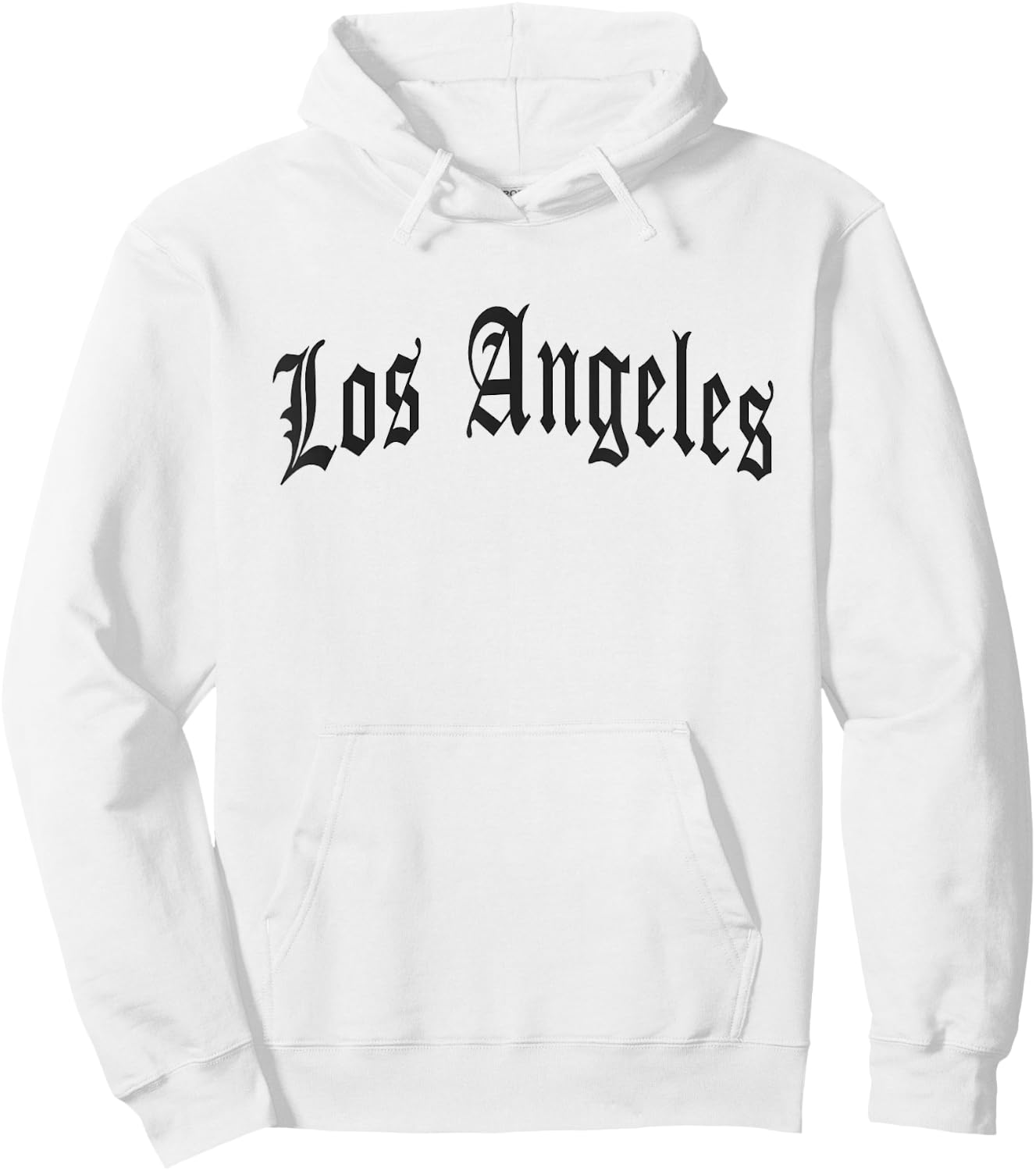 Los Angeles , White Hoodie - Hoodie | White