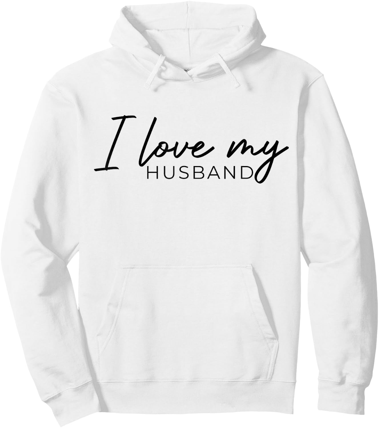 Die Liebe der Frau zu ihrem Ehemann I Love My Husband Married Women Hoodie - Hoodie | White