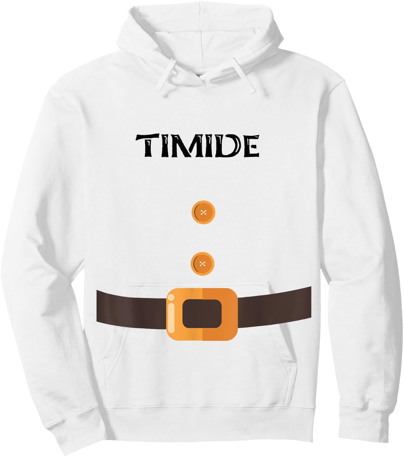 Halloween Carnival Gnome Costume for Groups of 7 Seven , Blue, S Hoodie - Hoodie | White