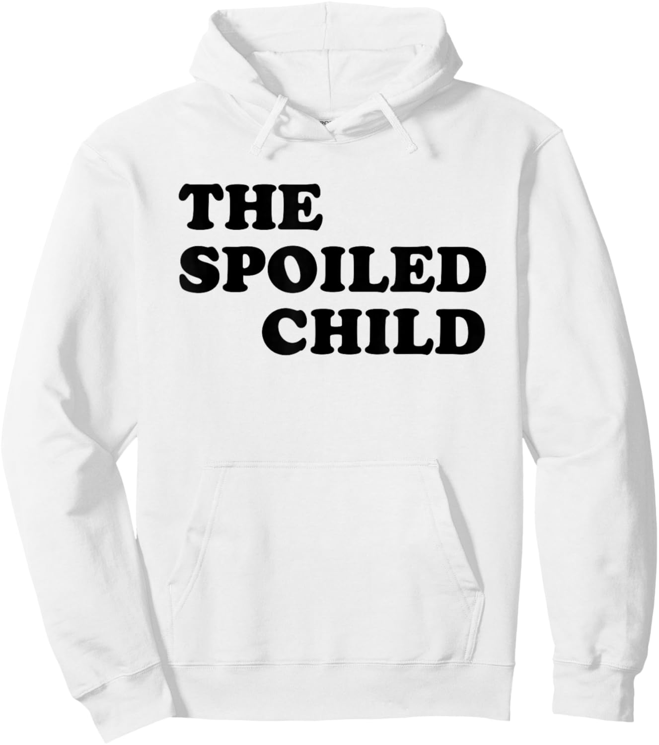 The Spoiled Child Funny Hoodie - Hoodie | White