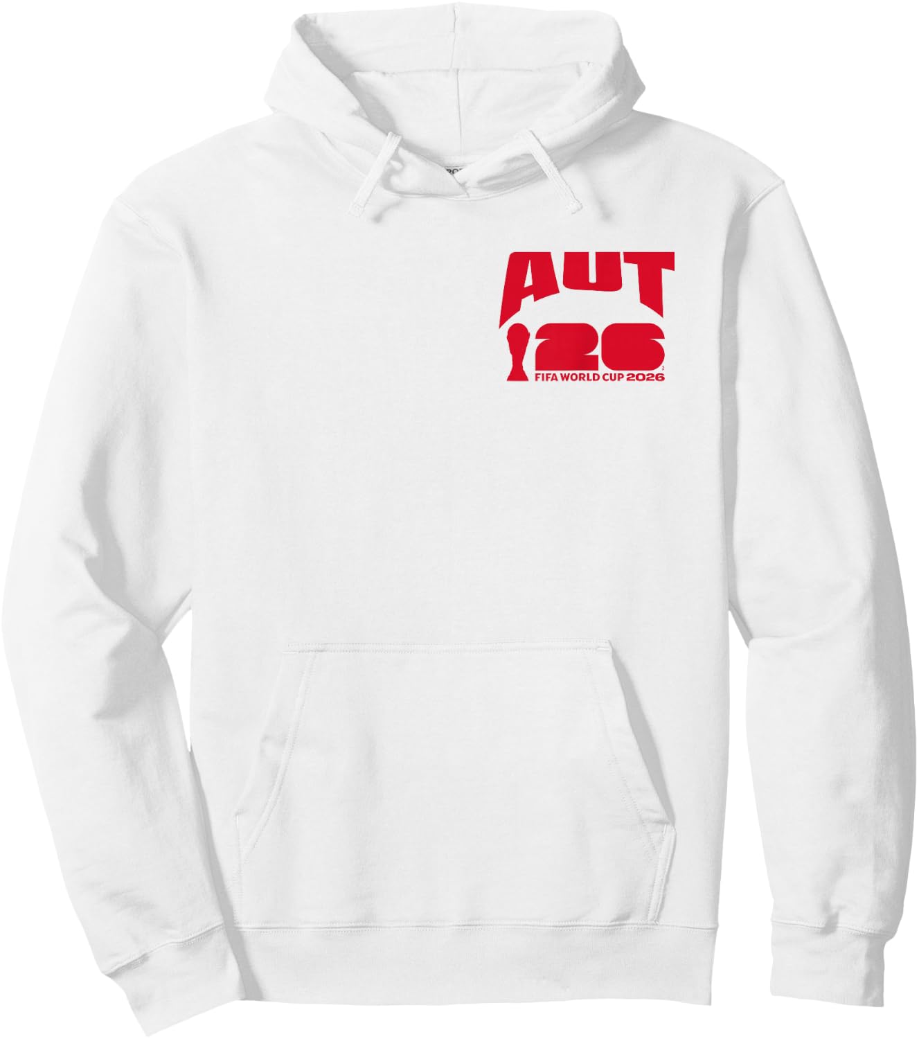 FIFA World CUP26 Österreich Ball im Tor Hoodie - Hoodie | White