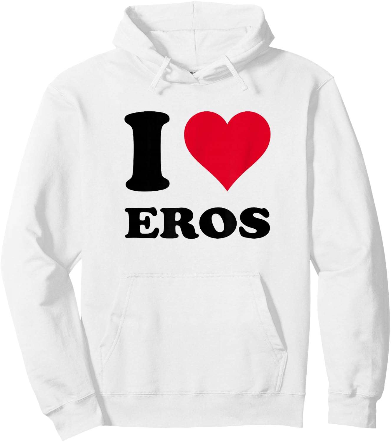 I Love Eros Hoodie - Hoodie | White