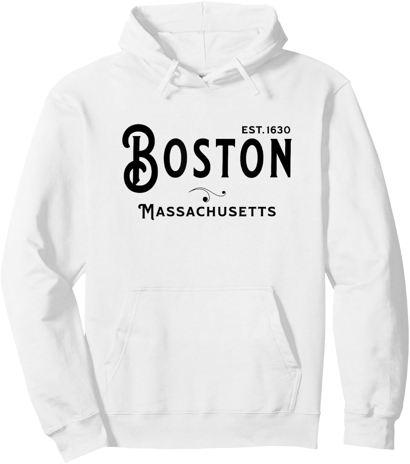Vintage Merch MA Souvenir Visit Boston Massachusetts Hoodie - Hoodie | White
