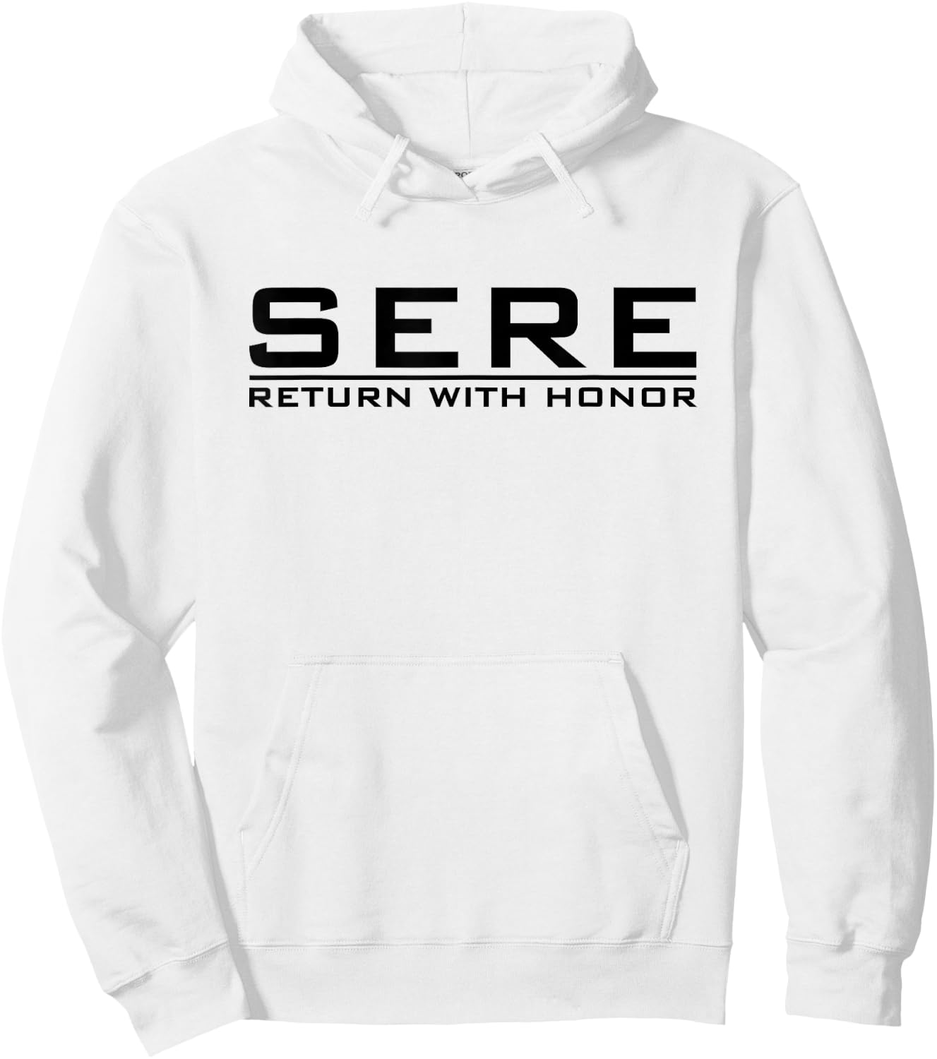 SERE Survival Evasion Resistance & Escape Military Training Hoodie - Hoodie | White