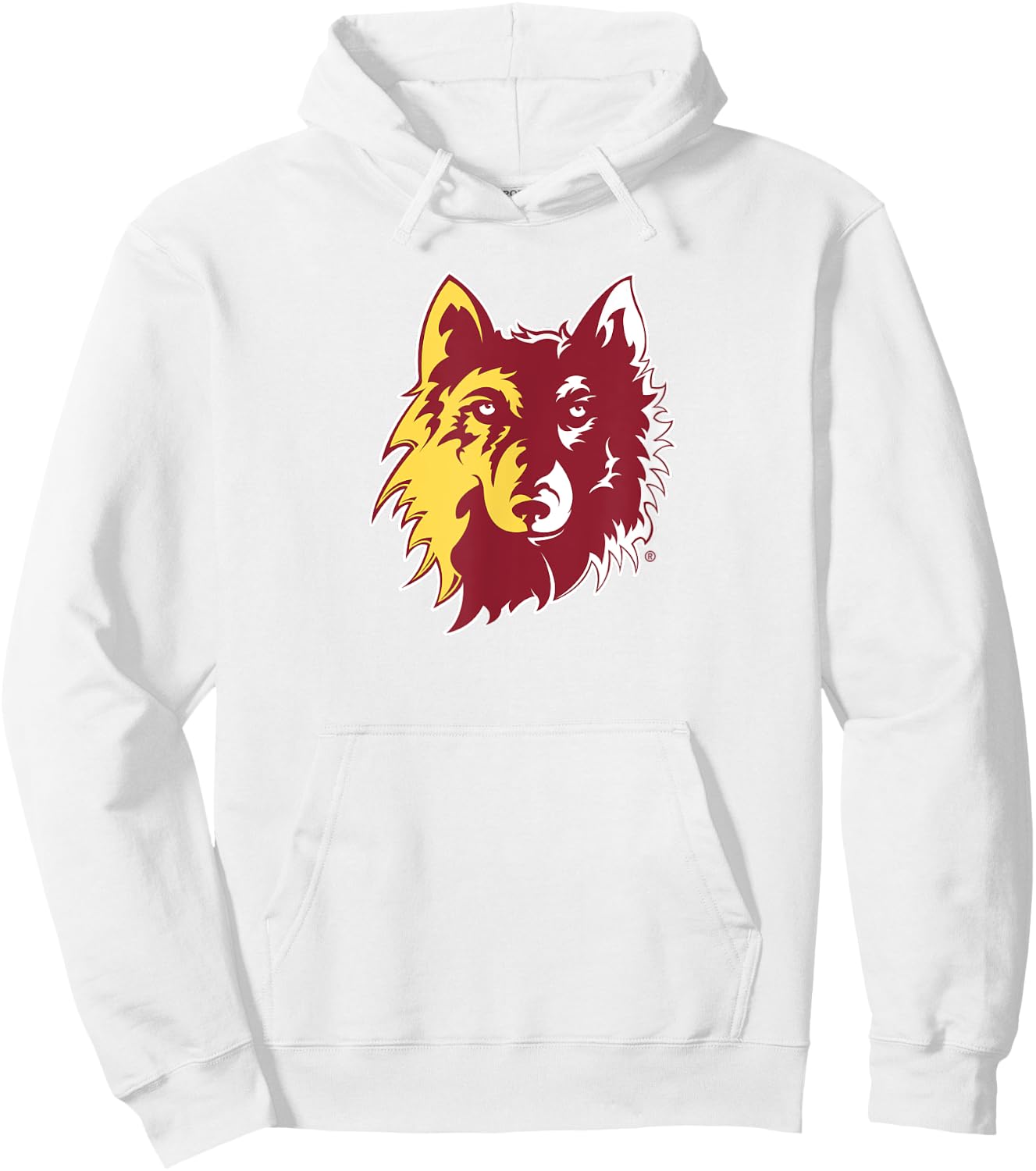 Northern State University Wolves Spirit Mark Logo Hoodie - Hoodie | White