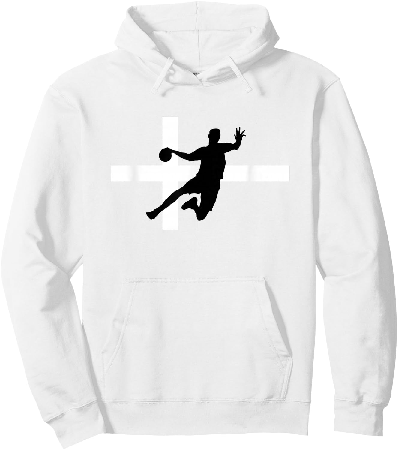 Handball Fan Outfit Dänemark Handballspieler Birthday , red Hoodie - Hoodie | White