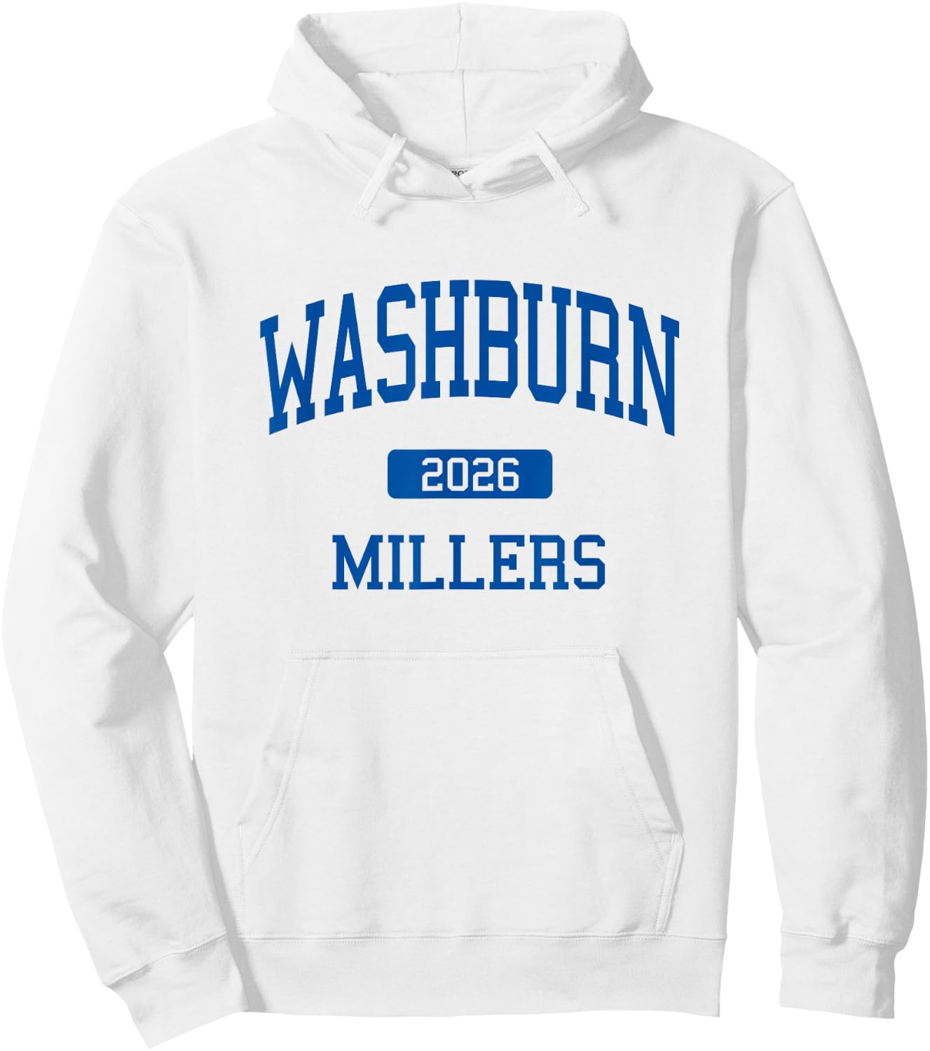 Washburn High School Class of 2026 Minneapolis MN Hoodie - Hoodie | White
