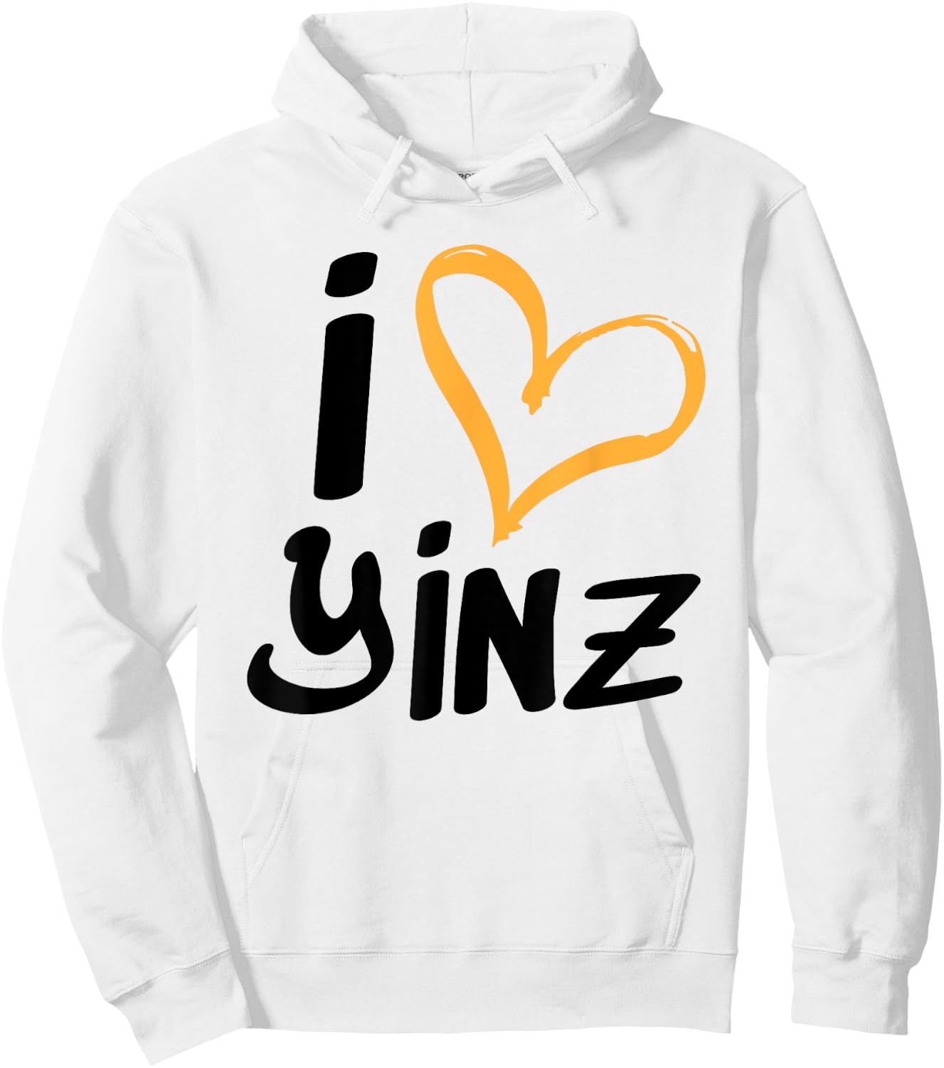 Pittsburgh Yinzer I love Yinz T shirt - Men Women Child Hoodie - Hoodie | White