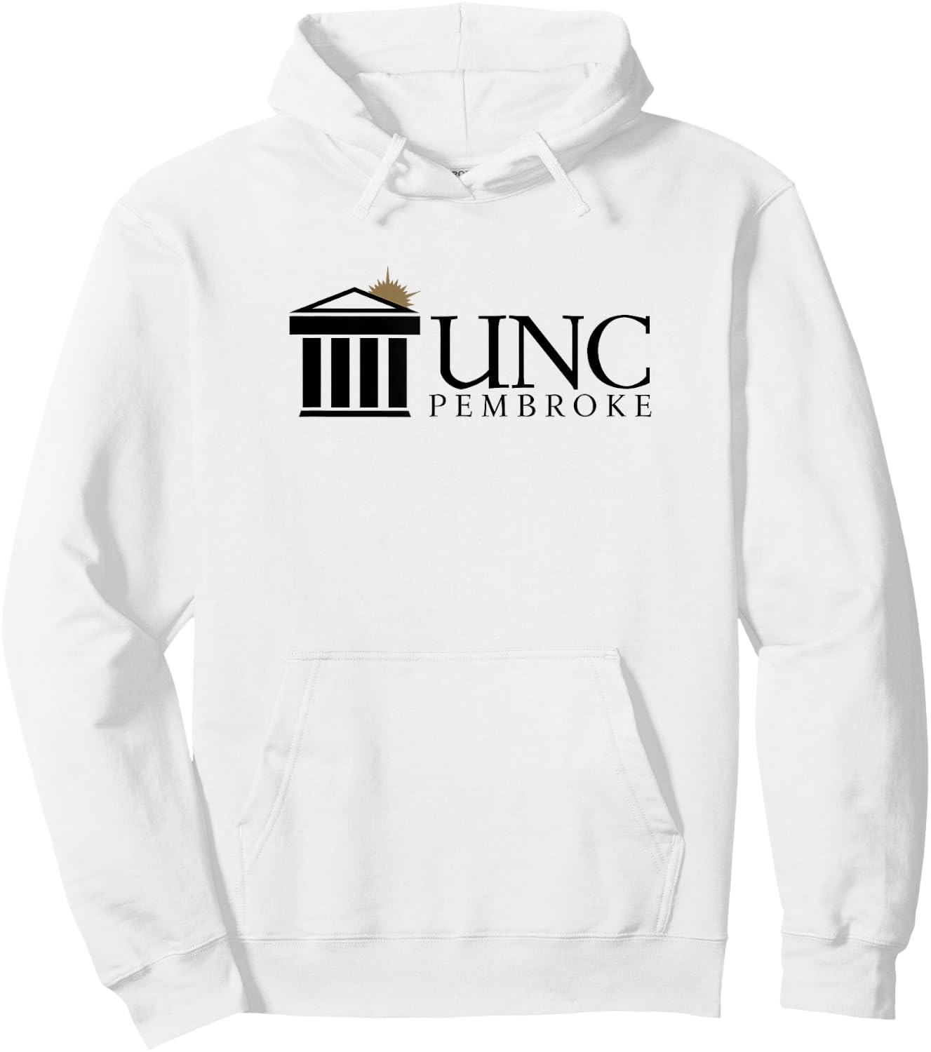 UNCP Braves Apparel Sports Fan Hoodie - Hoodie | White
