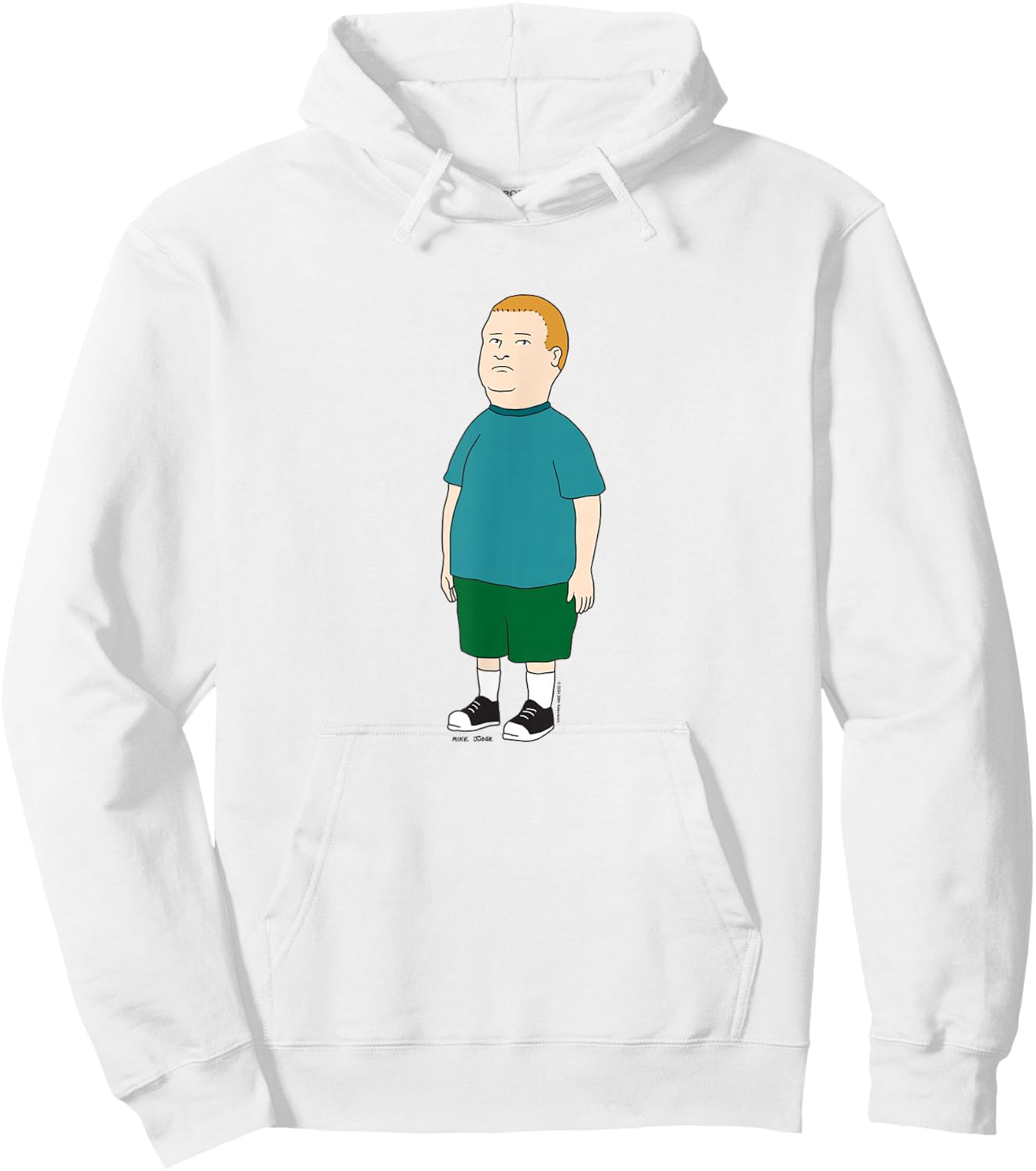 King of The Hill Bobby Hill Simple Standing Pose Hoodie - Hoodie | White