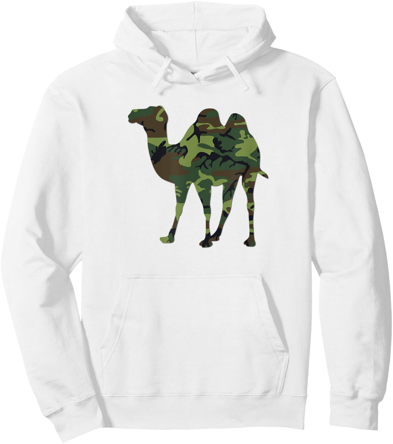 Camelflage Camouflage Funny Camel Flage Hoodie - Hoodie | White