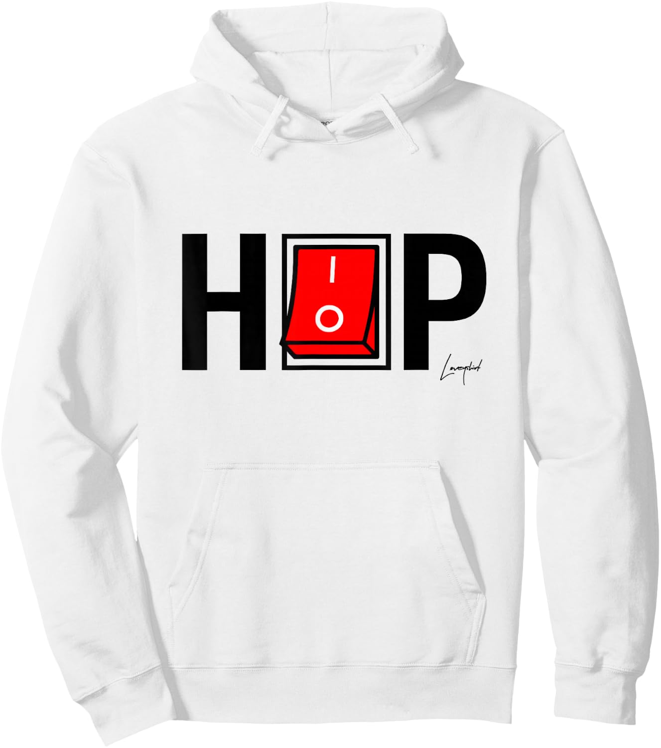 Hip Hop Rap Music Urban Street Art Design Hoodie - Hoodie | White