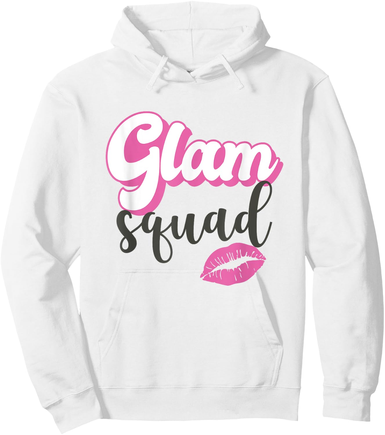 Glam Squad Beautician MUA Esthetician Hoodie - Hoodie | White