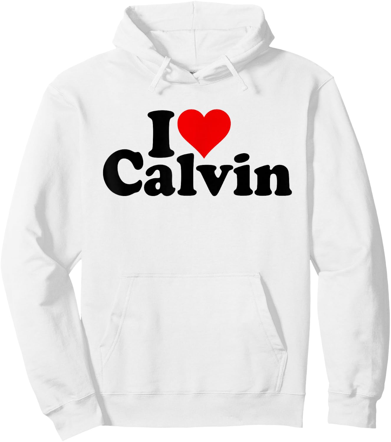 I Love Heart Calvin Hoodie - Hoodie | White