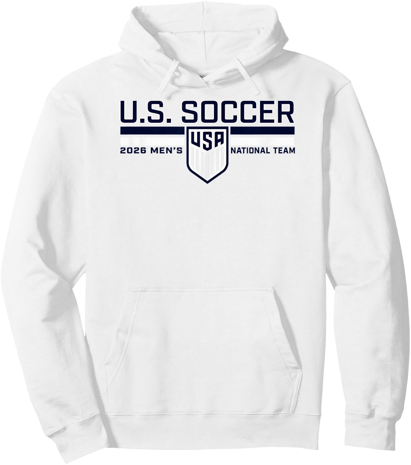 World Cup 2026 USMNT Roster Red Hoodie - Hoodie | White