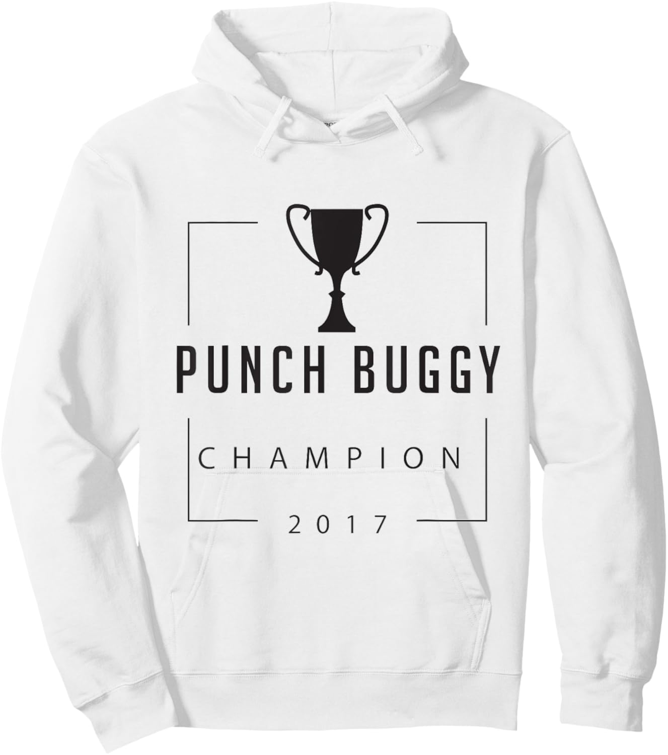 for Road Trips, Punch Buggy Champion Hoodie - Hoodie | White